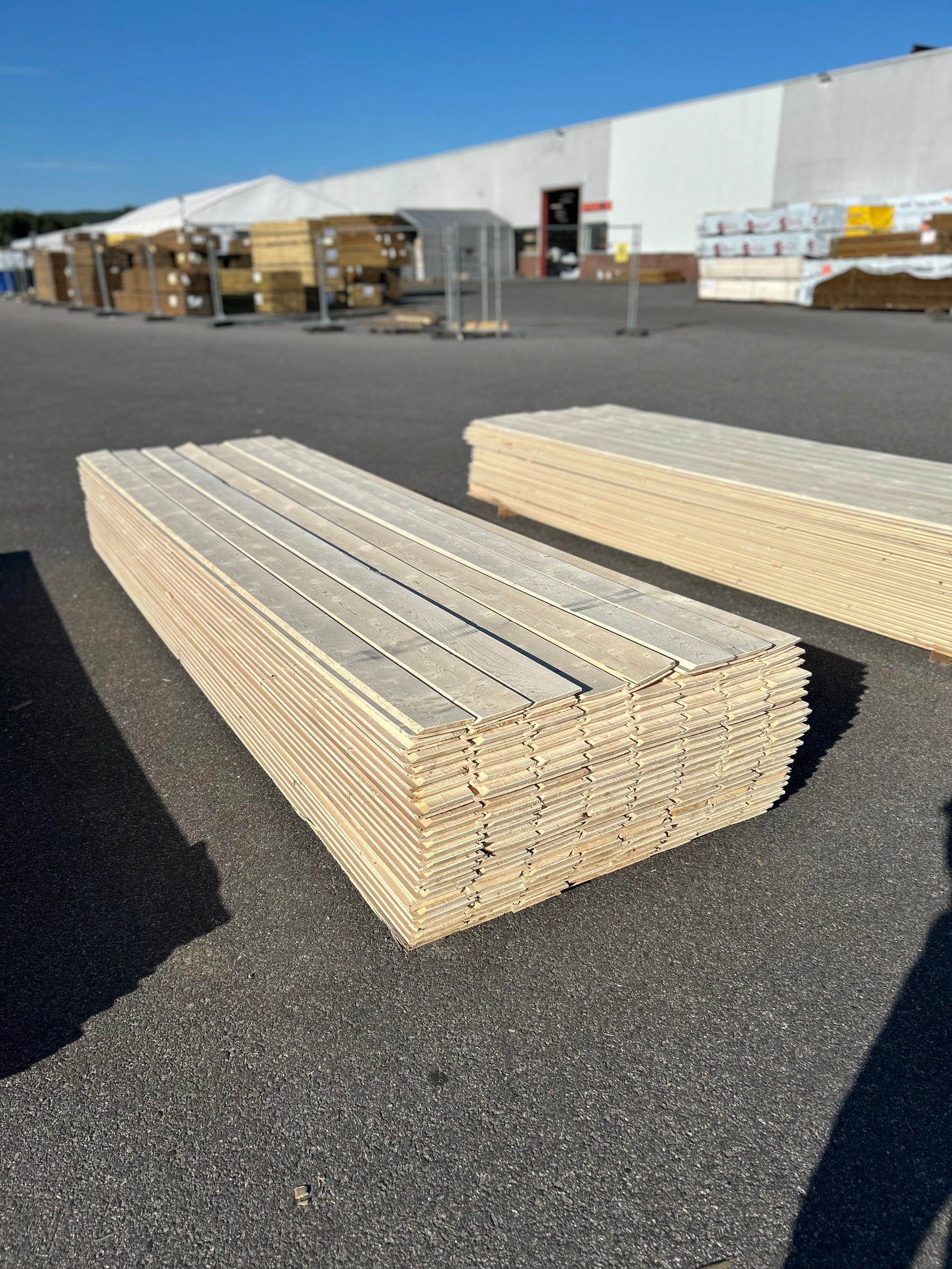 Paket Ytterpanel Enkelfas Fals Ändspont 22x145mm, 165st 3.60m