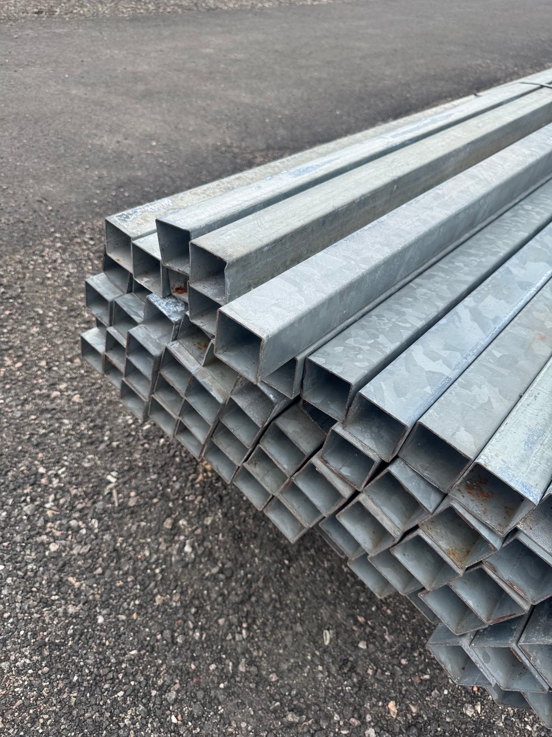 Pall Stängselstolpar – Galvad 50x50mm, 82st 2,76m