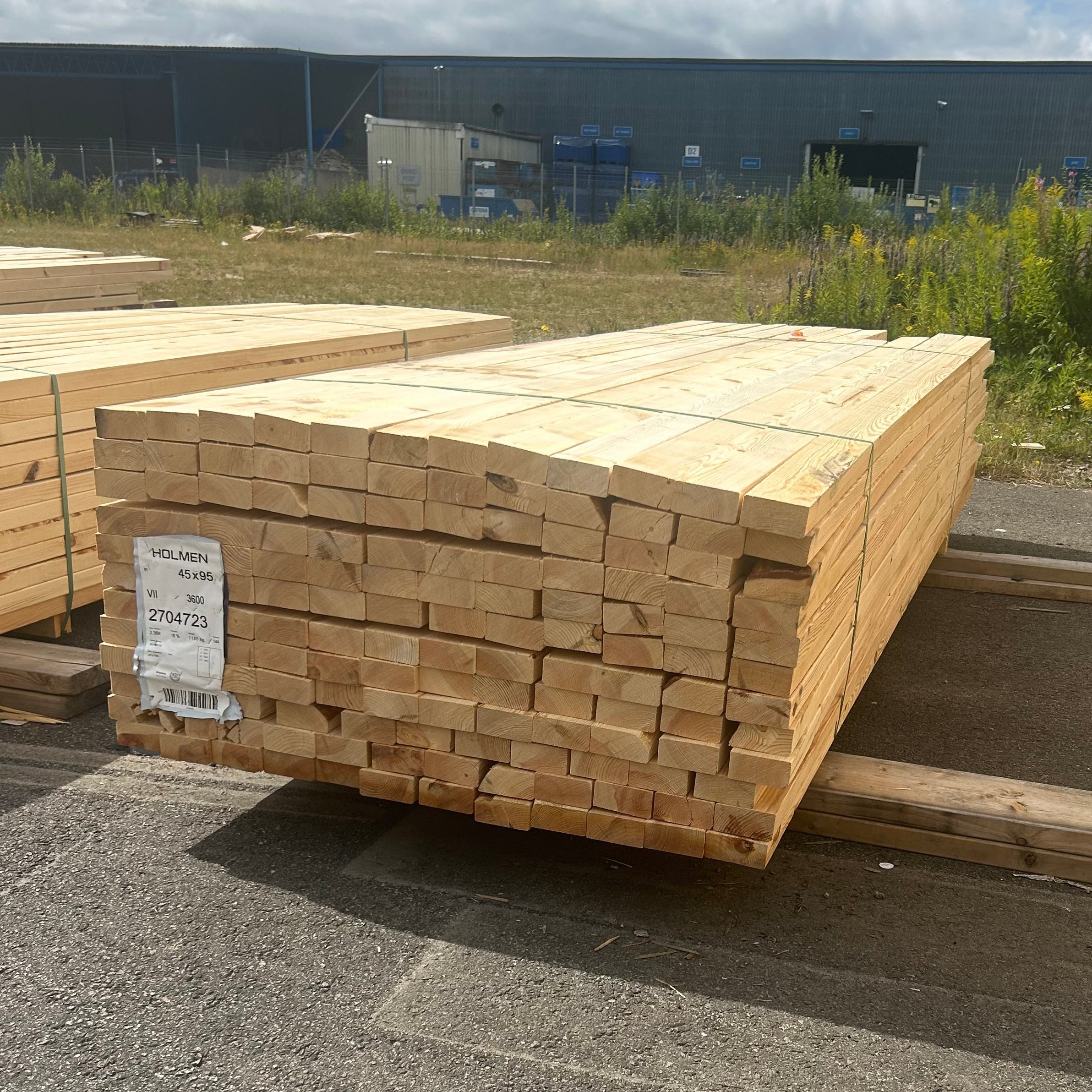 Paket Reglar 45x95mm 2,70-3,60m 144st