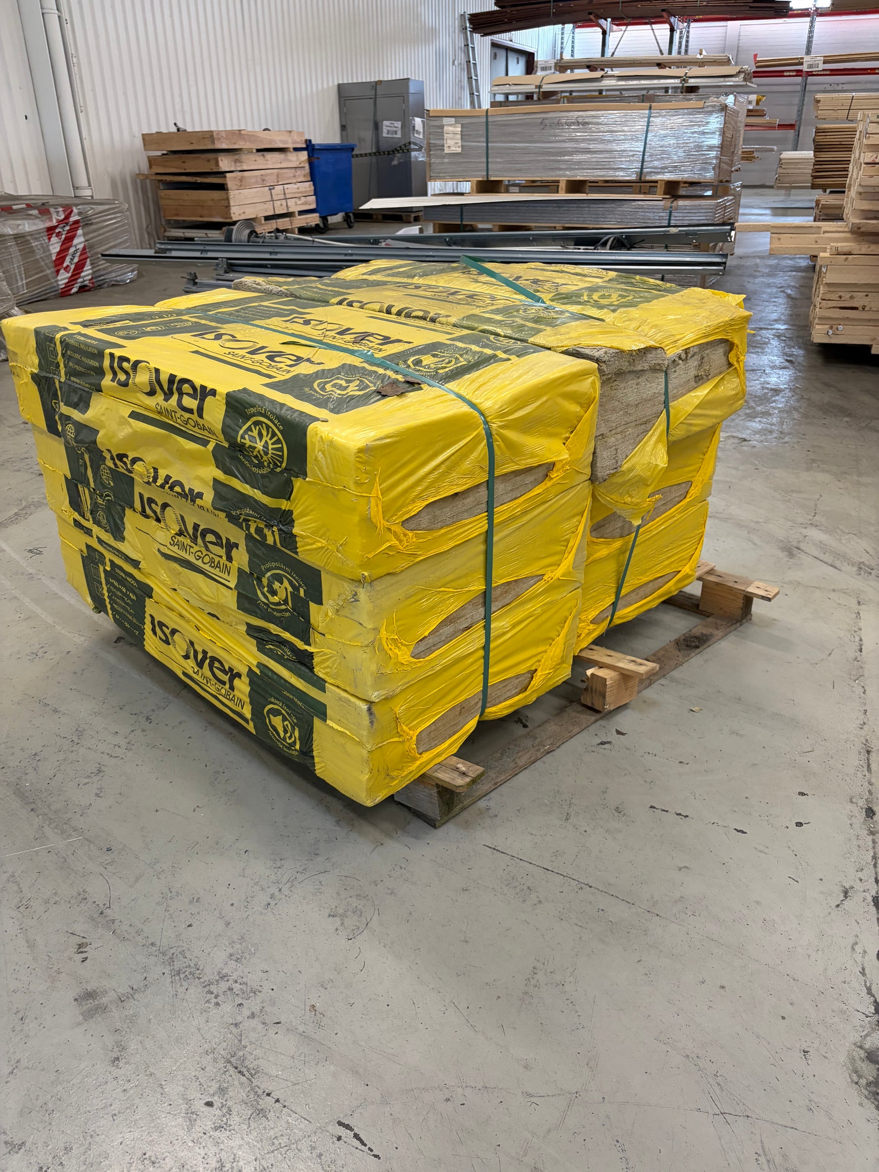 Pall Isolering ISOVER Fire Protect 150 20x1200x600mm – 6 balar