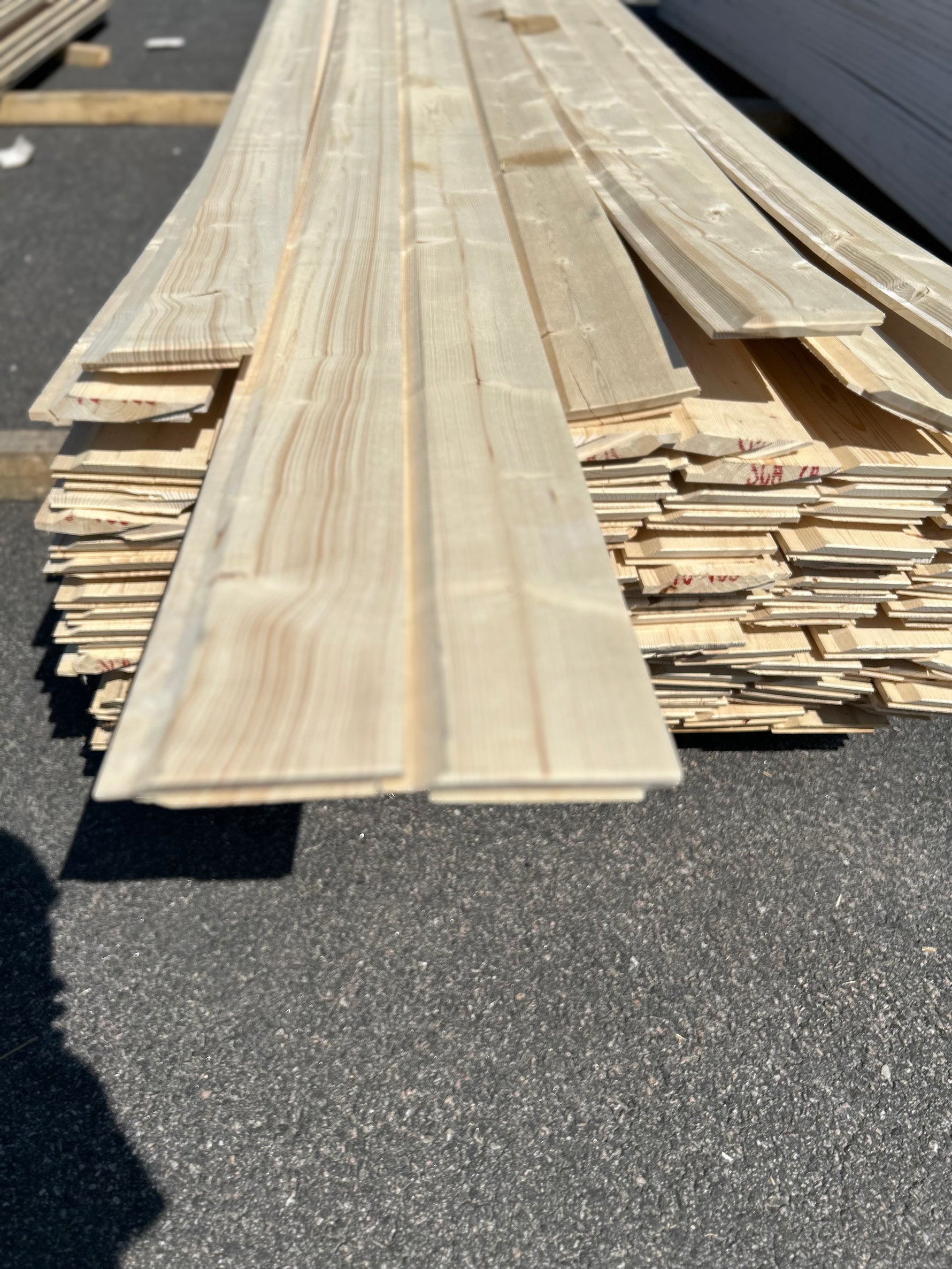 Paket Enkelfasspont 22x145mm 133st 4.80m Obehandlade (Andra sortering)