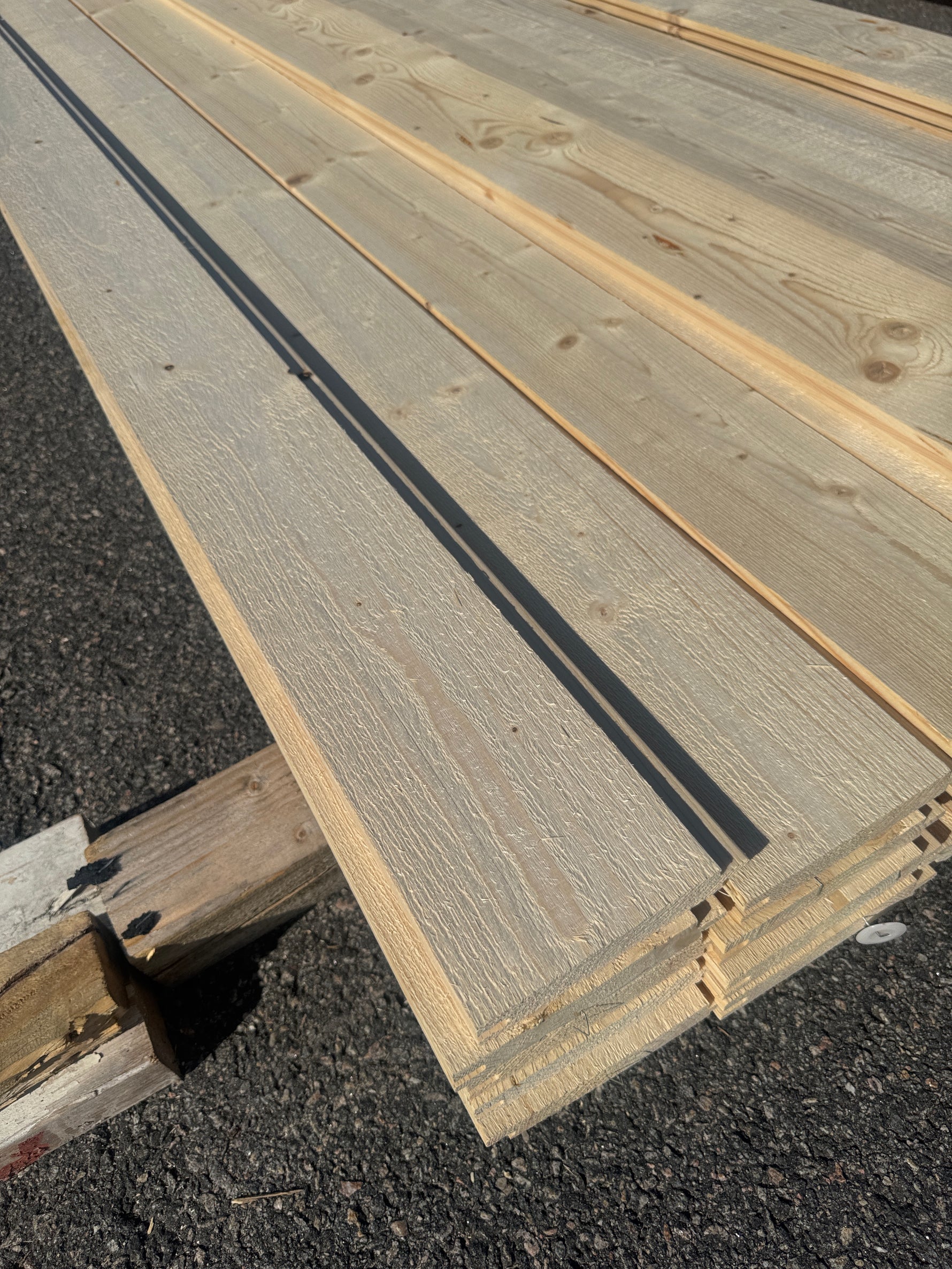 Paket Ytterpanel 22x145mm 2,70m 31st Obehandlad