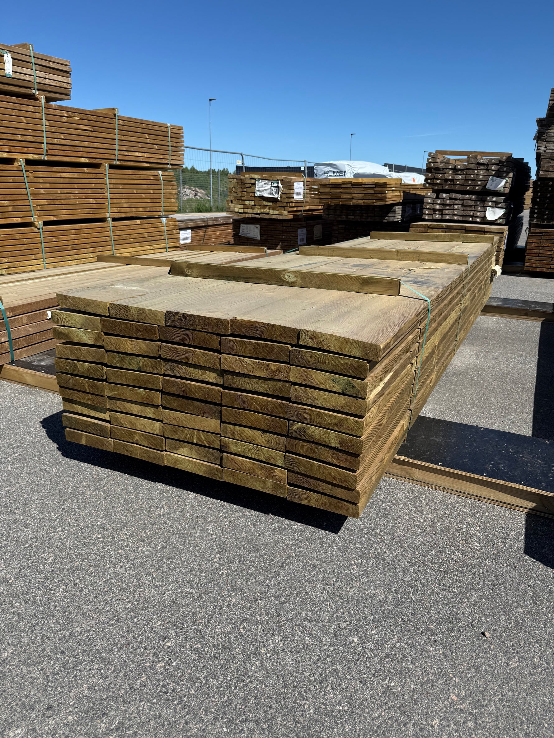 Parti Tryckimpregnerade Reglar 45x220mm 3.90m 50st NTR A