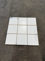 Kakel Plattor-  Vit Matt, 10x10 - Spirec