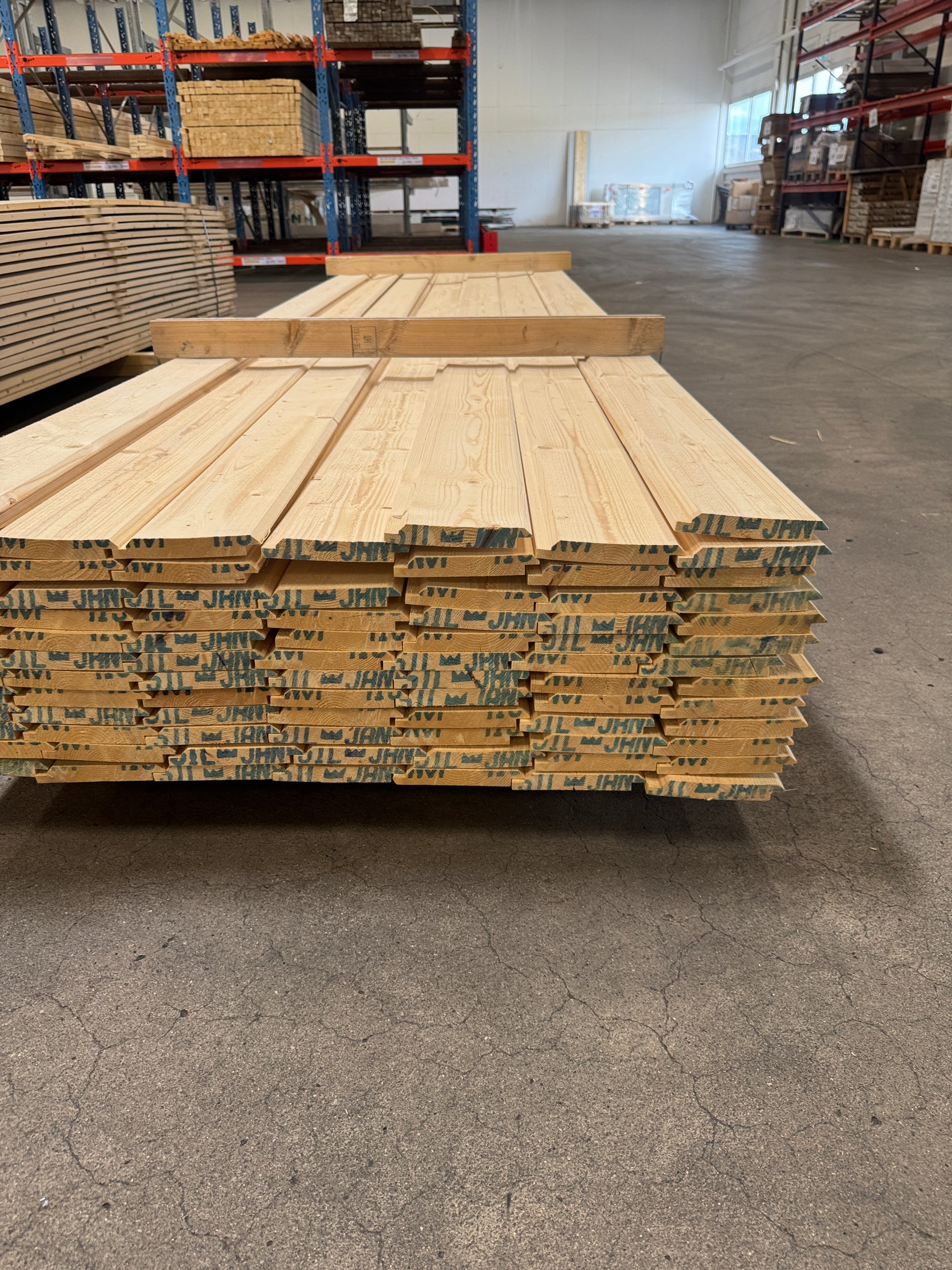 Paket Ytterpanel Dubbelfas Fals 22x145mm 4,20m – 91 st