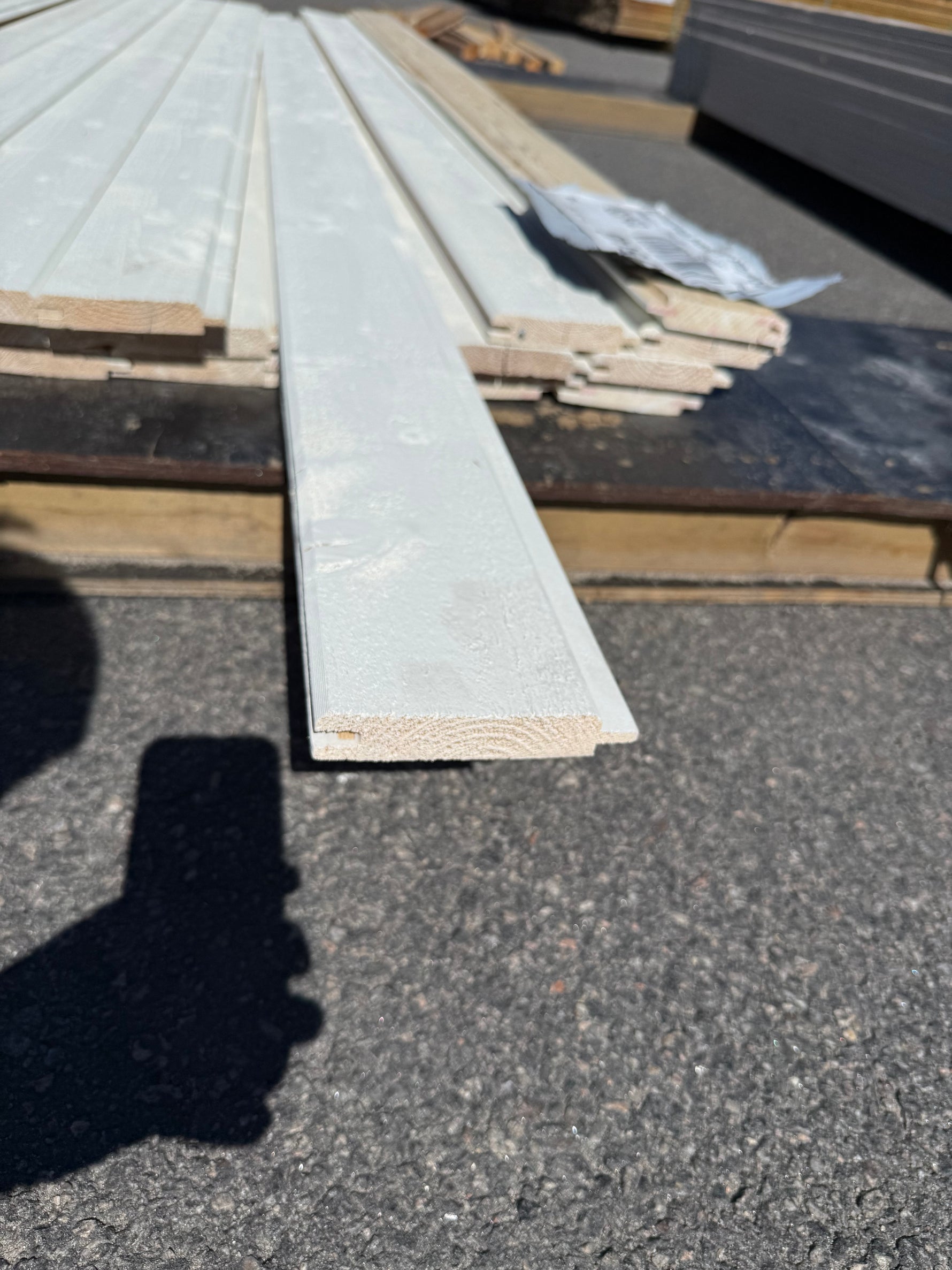 Paket Ytterpanel Dubbelfasspont 22x120mm, 28st 2.70m Mellanstruken