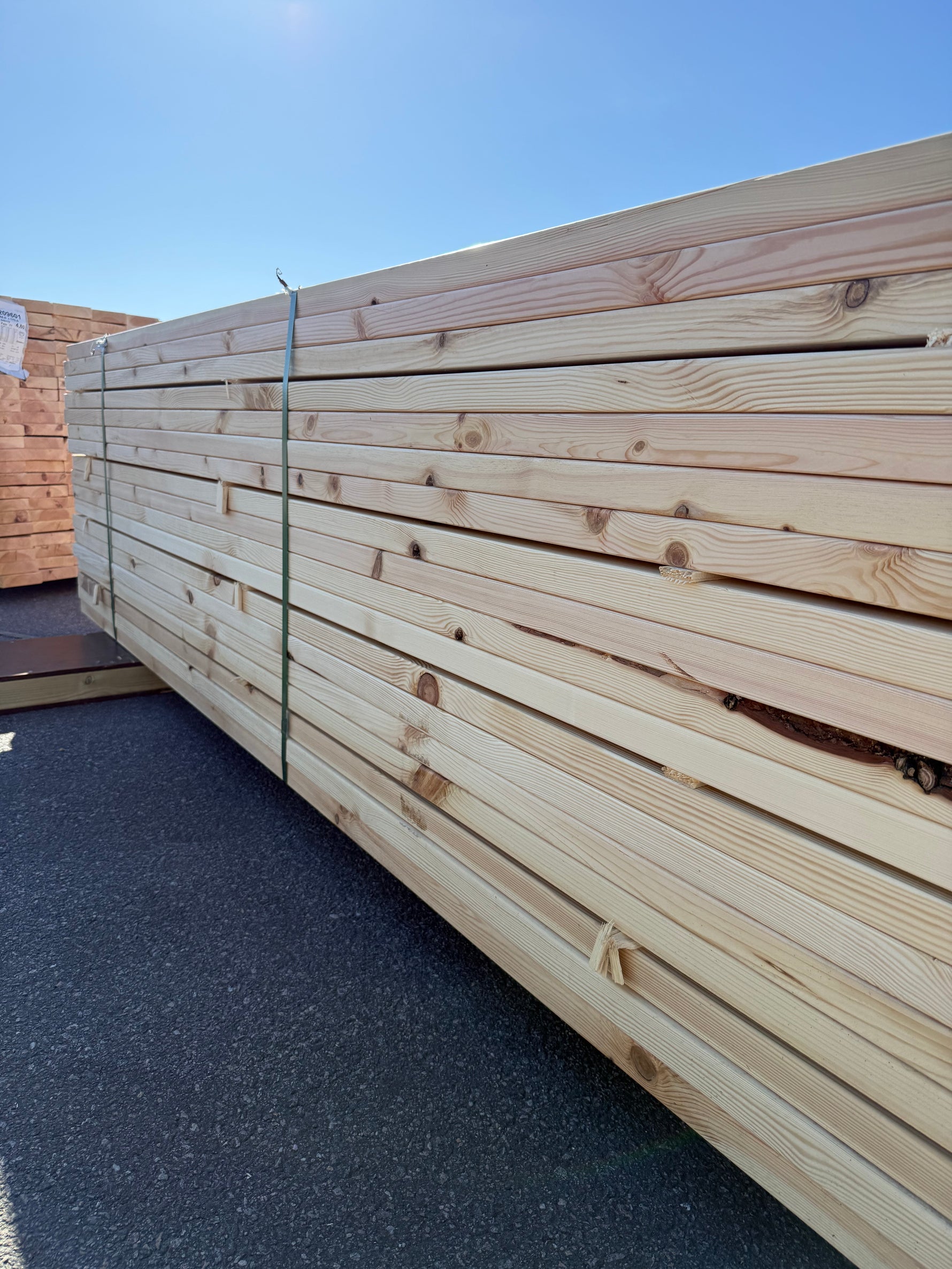 Paket Reglar 45x70 mm – 252 st (3,60 m, furu)