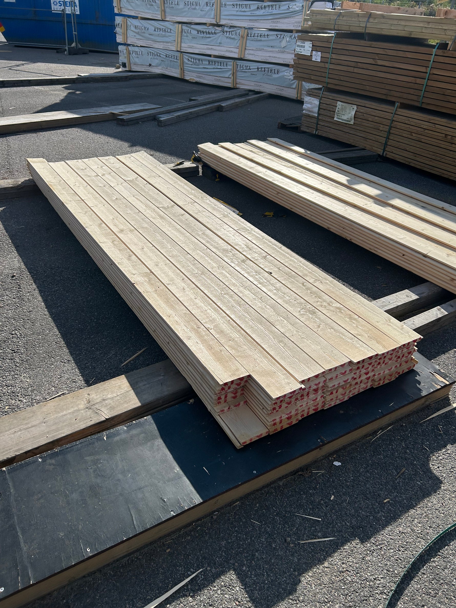 Parti Spontad Ytterpanel 22×145 mm 3,00 m 49 st Gran