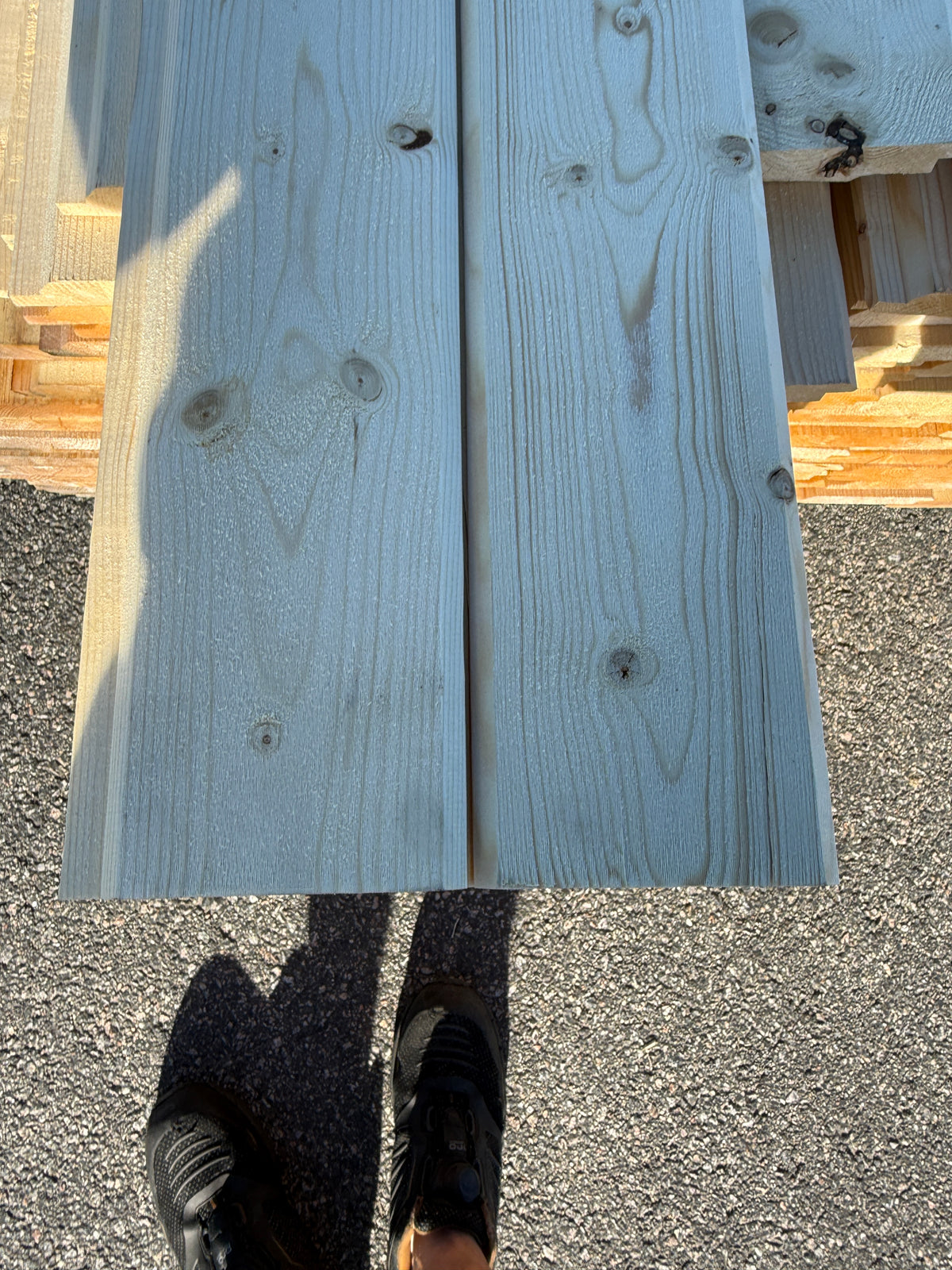 Paket Dubbelfasspont 22x145mm 5,40m 182st Obehandlade