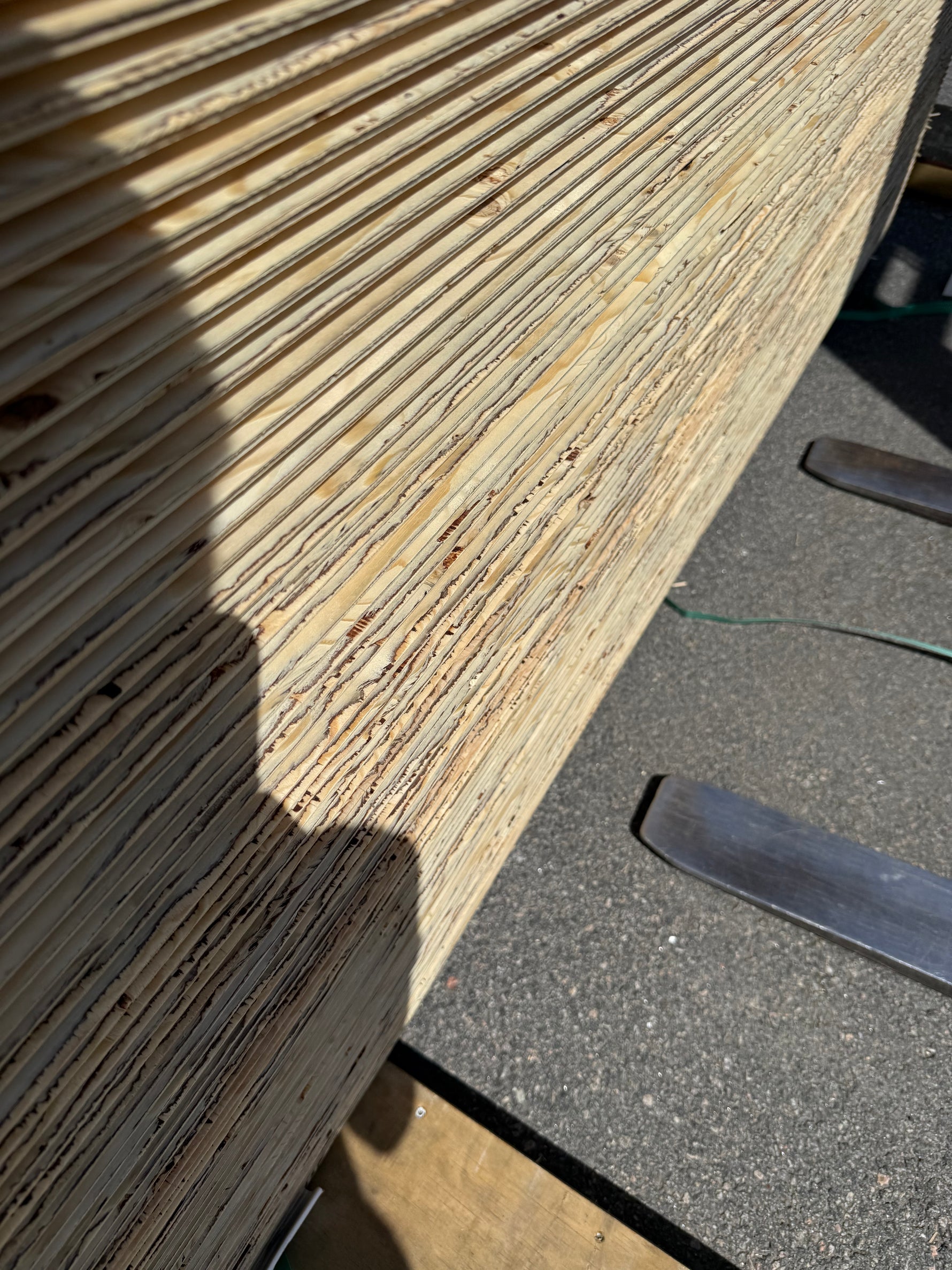 Parti WISA Wall Ergo Plywoodskivor 12mm (598x2400mm)