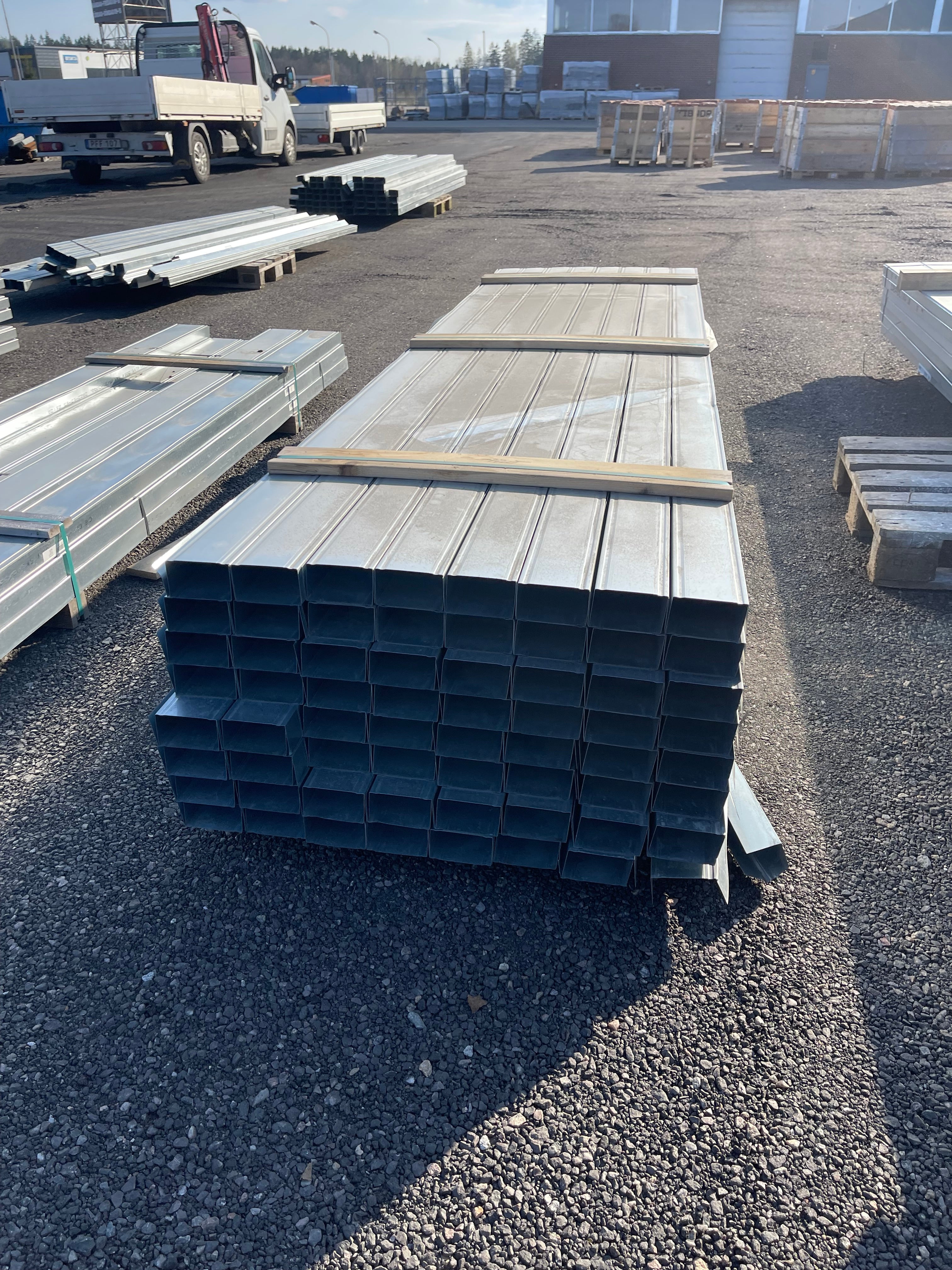 Paket Stålskenor – 55×95 mm – 128 st