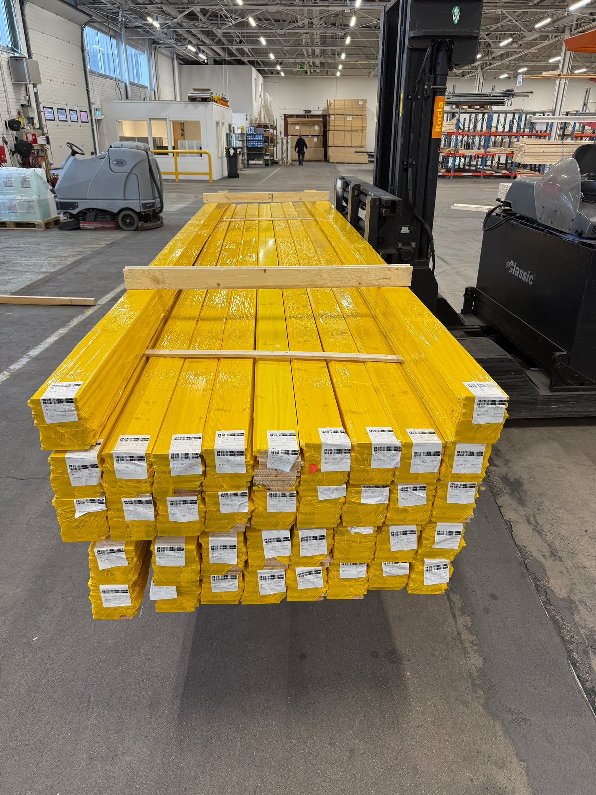 Parti Furu Golv 28x110mm Ändspont, 5.10–5.40m- 82,2kvm (Sekunda)