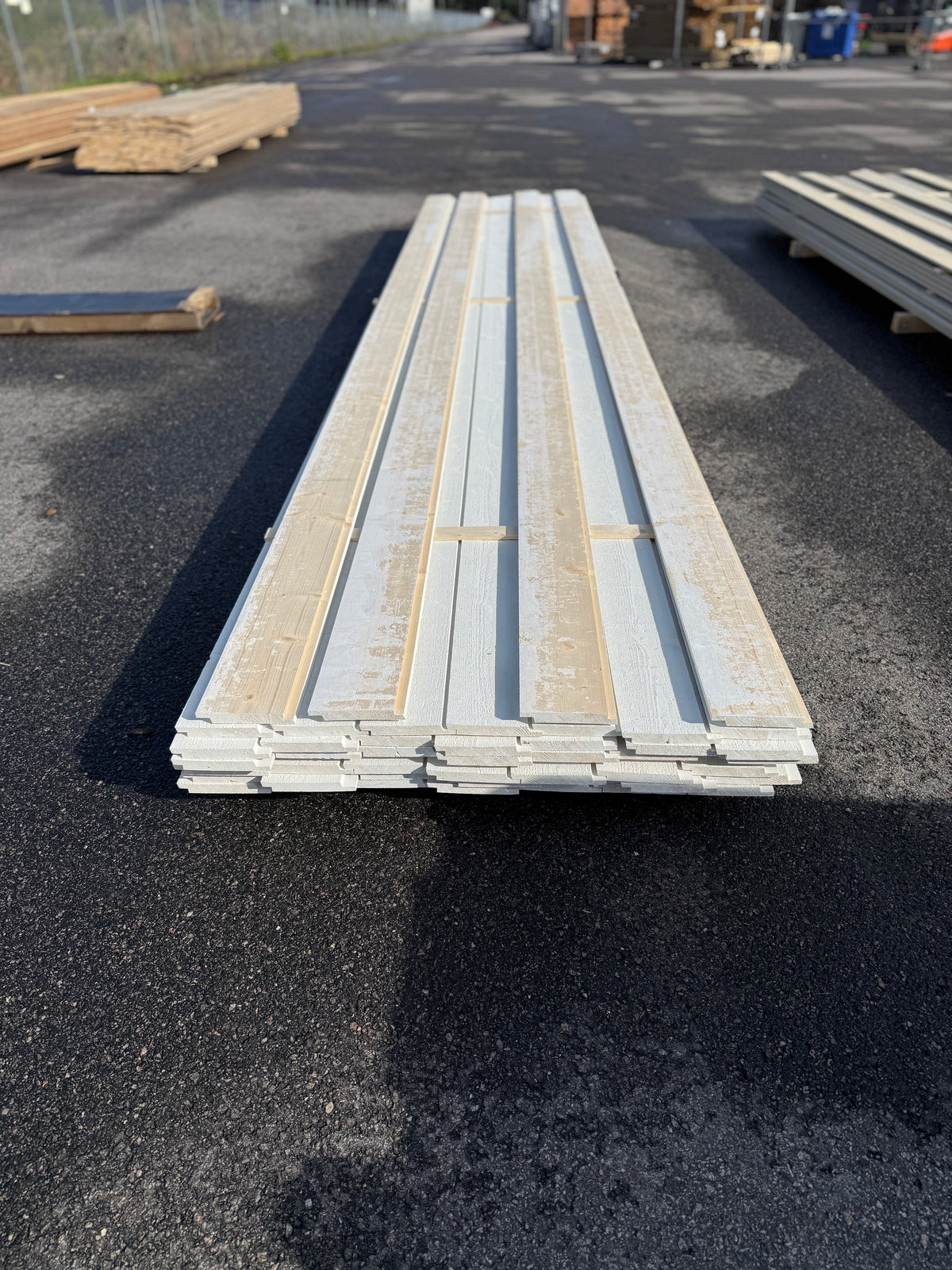 Paket Mossepanel 21x160mm, 46st 5,40m Mellanstruken