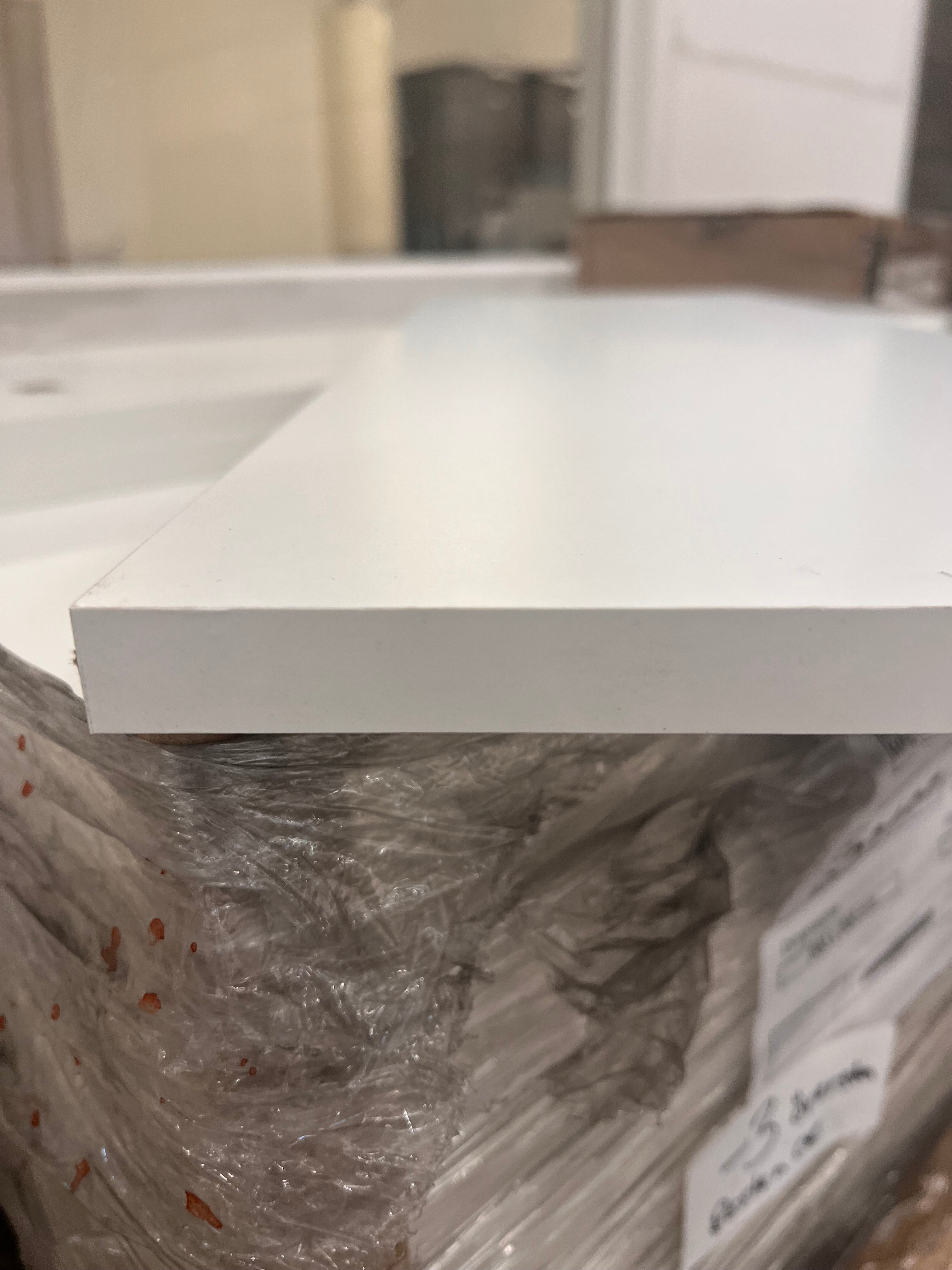 Hyllplan 18x900x300mm - Vit Melaminbelagd Spånskiva