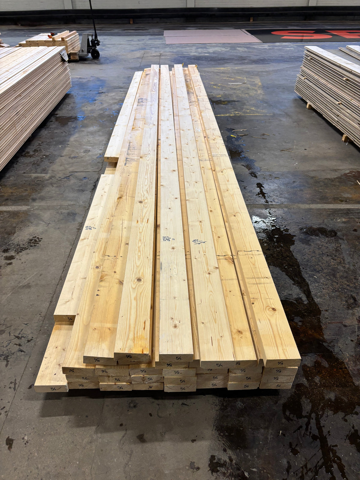 Paket Reglar 45×120 mm (3,30–5,40m) – 34 st