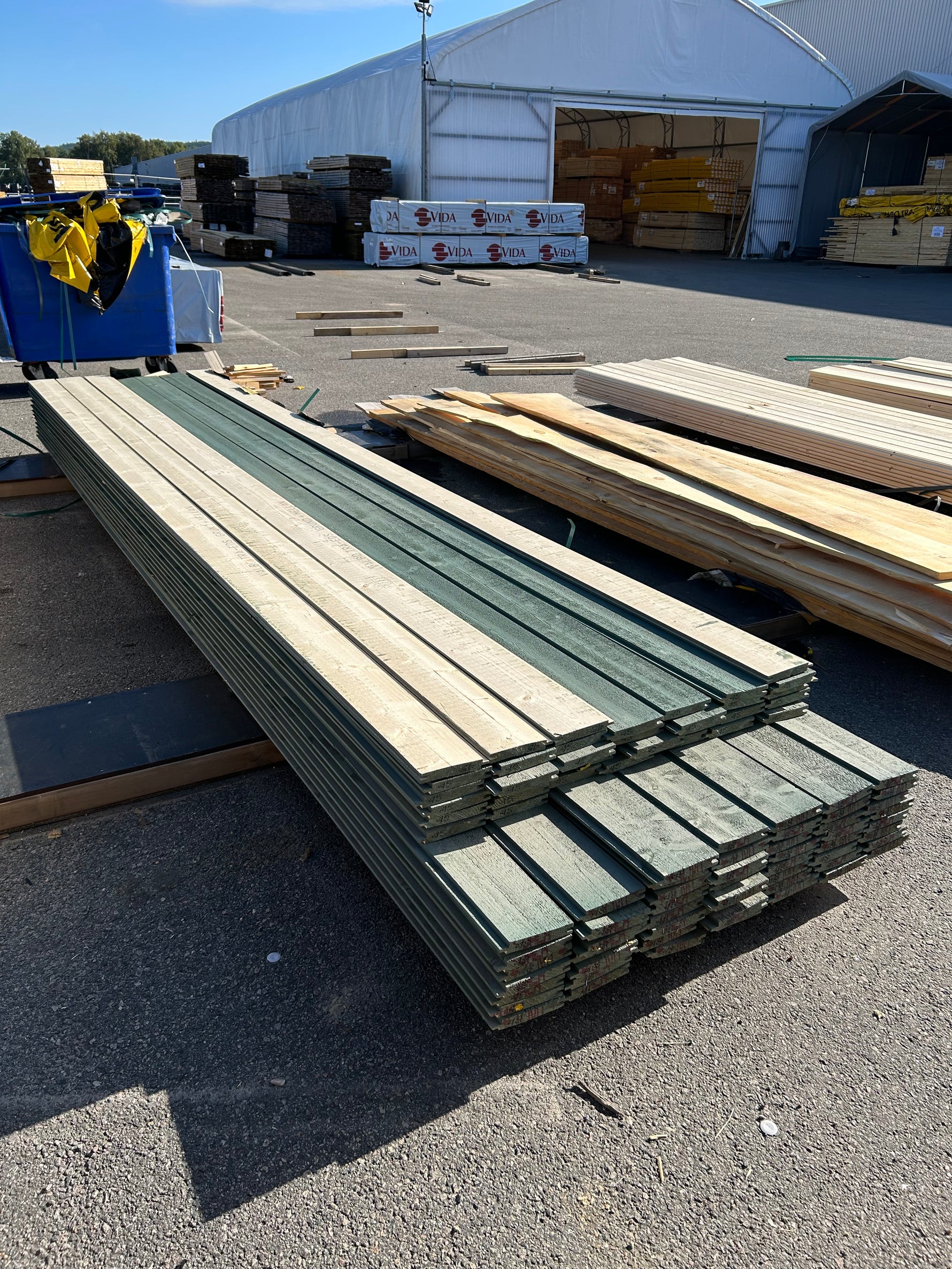 aket Falsad Spårpanel 22x145mm (4,50–4,80m) 88st Gran- Mellanstruken
