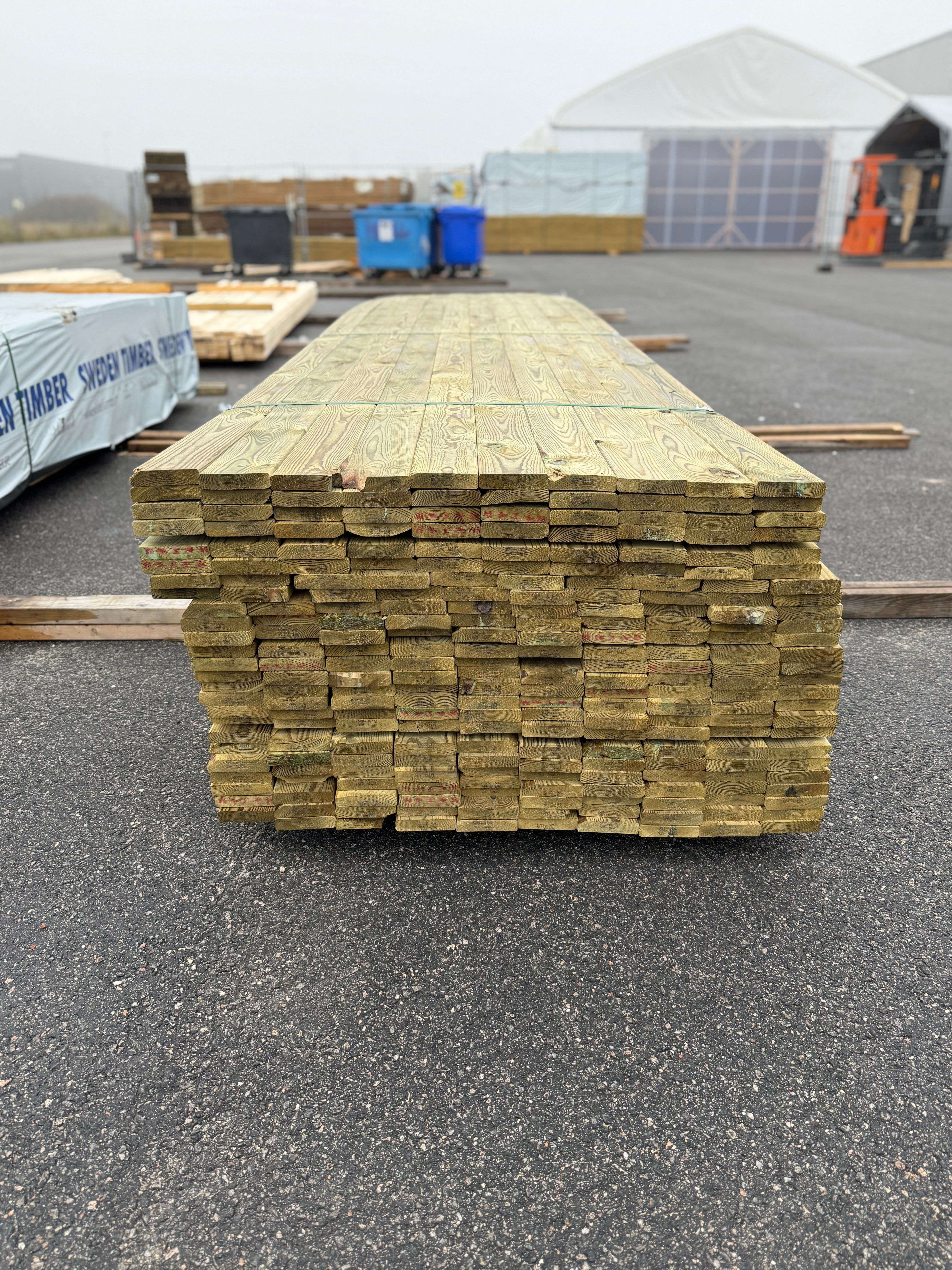 Tryckimpregnerad Trall 22x95mm Furu (Sekunda)