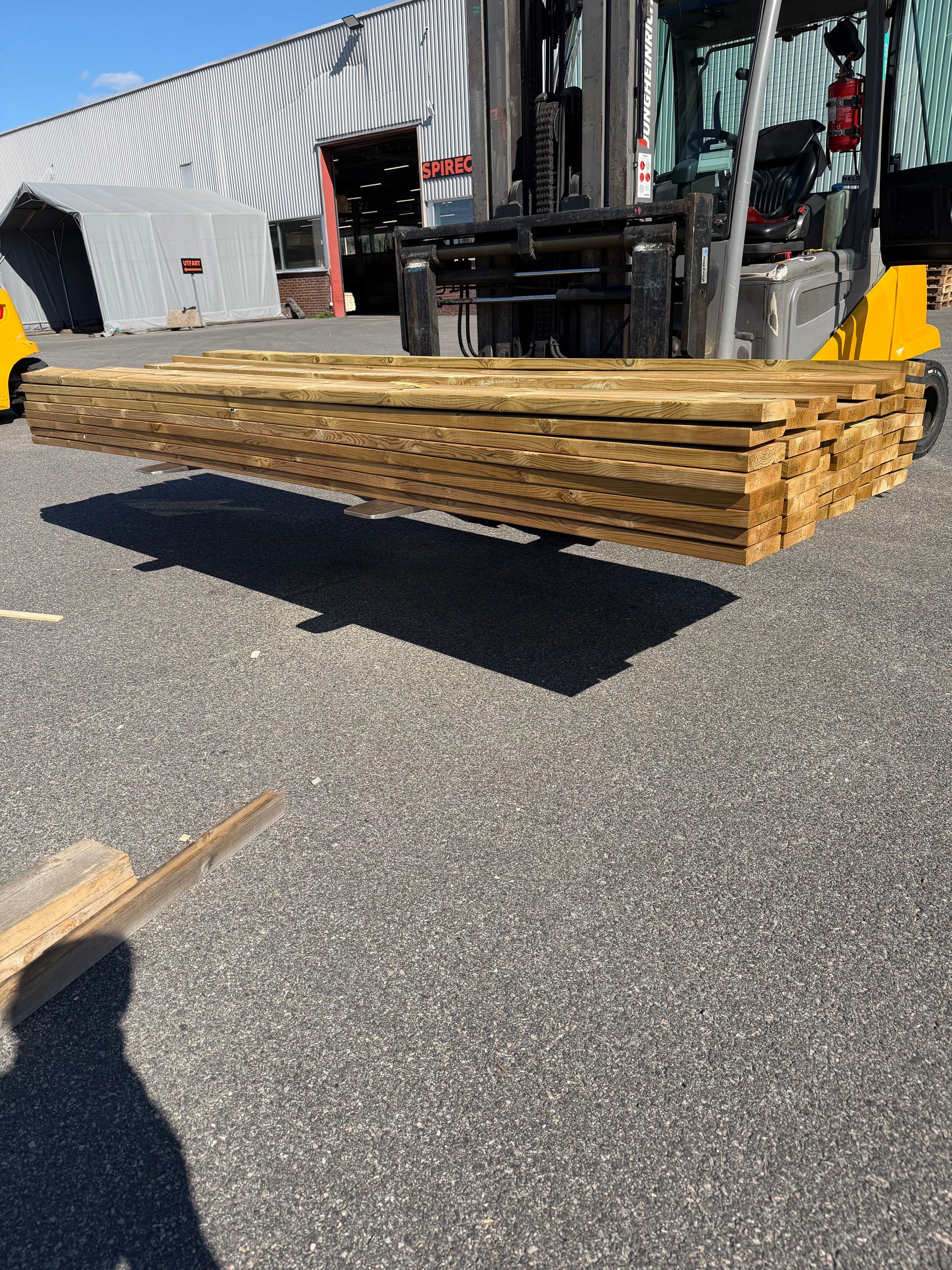 Paket Tryckimpregnerad Trall 34x145mm 3.60m, 50 st