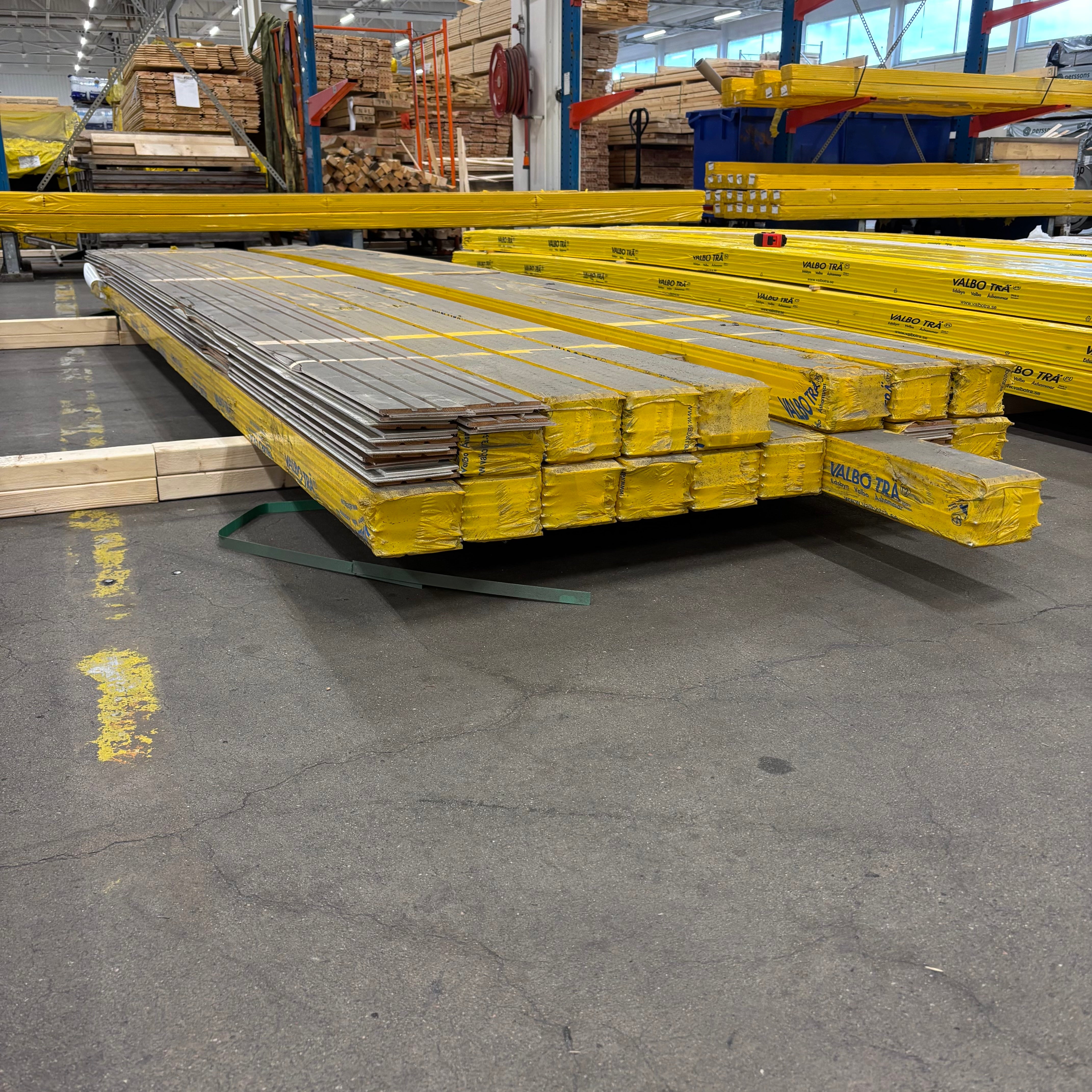 Paket Innerpanel 15x120mm 102st 4.15m – Vitmålad