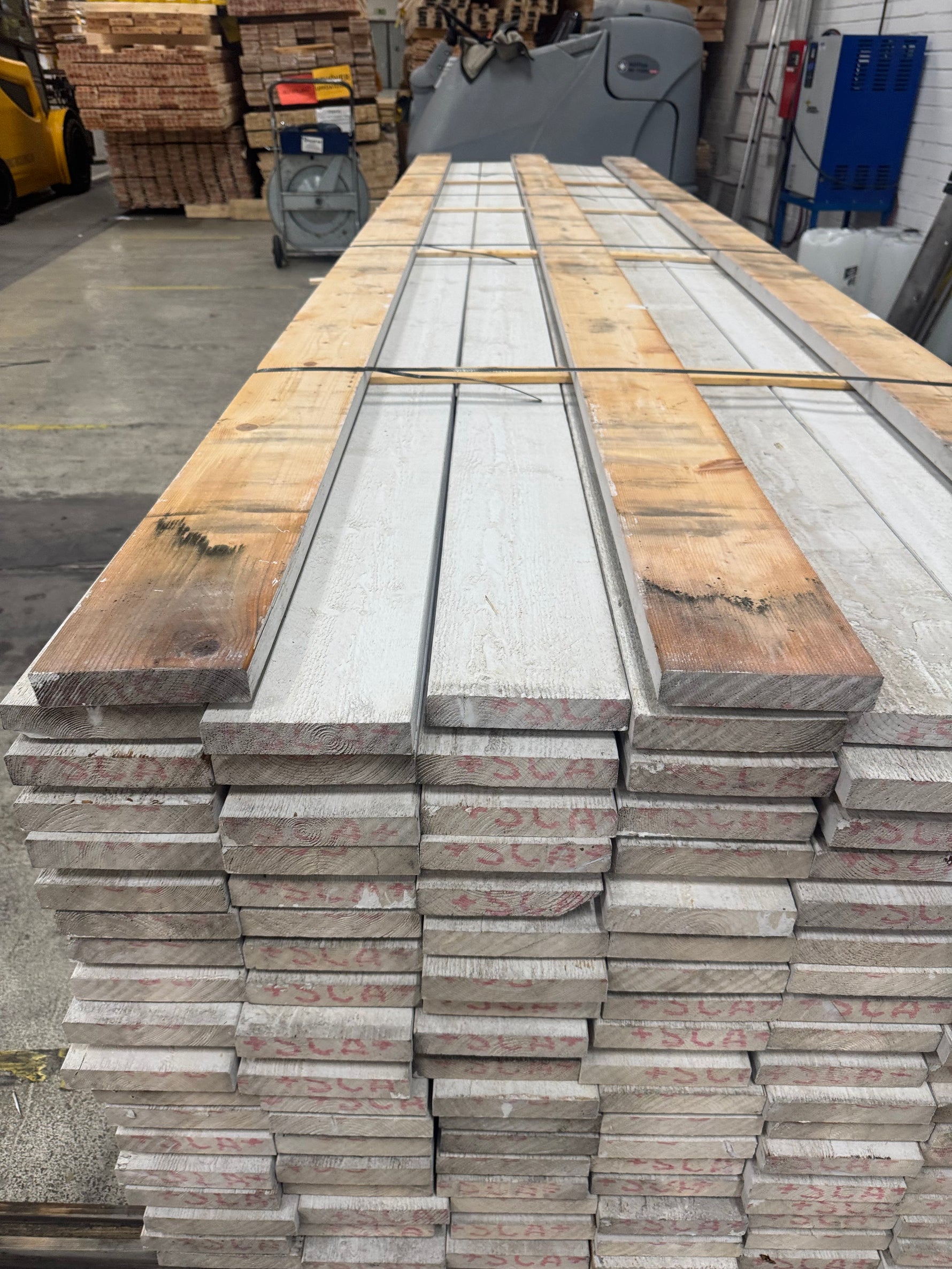 Paket Finsågad Panel 28x145mm- 4.20m, 129st vit/ljusgrå - Spirec