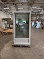 Altandörrar- Inåtgående, Trä/Aluminium – 1080 × 2080 mm- Röd