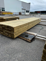 Paket Tryckimpregnerad Rillad Trall 28x145mm – 112st, 4,80m