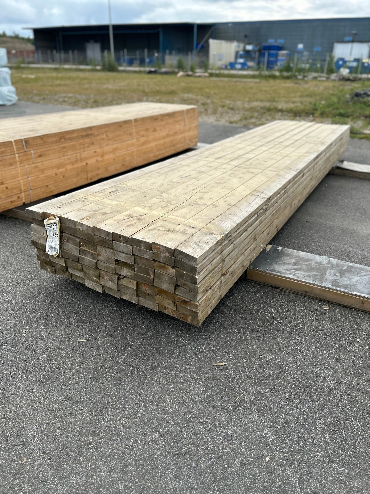 Paket Tryckimpregnerade Reglar 45x120mm 4,80m 72st
