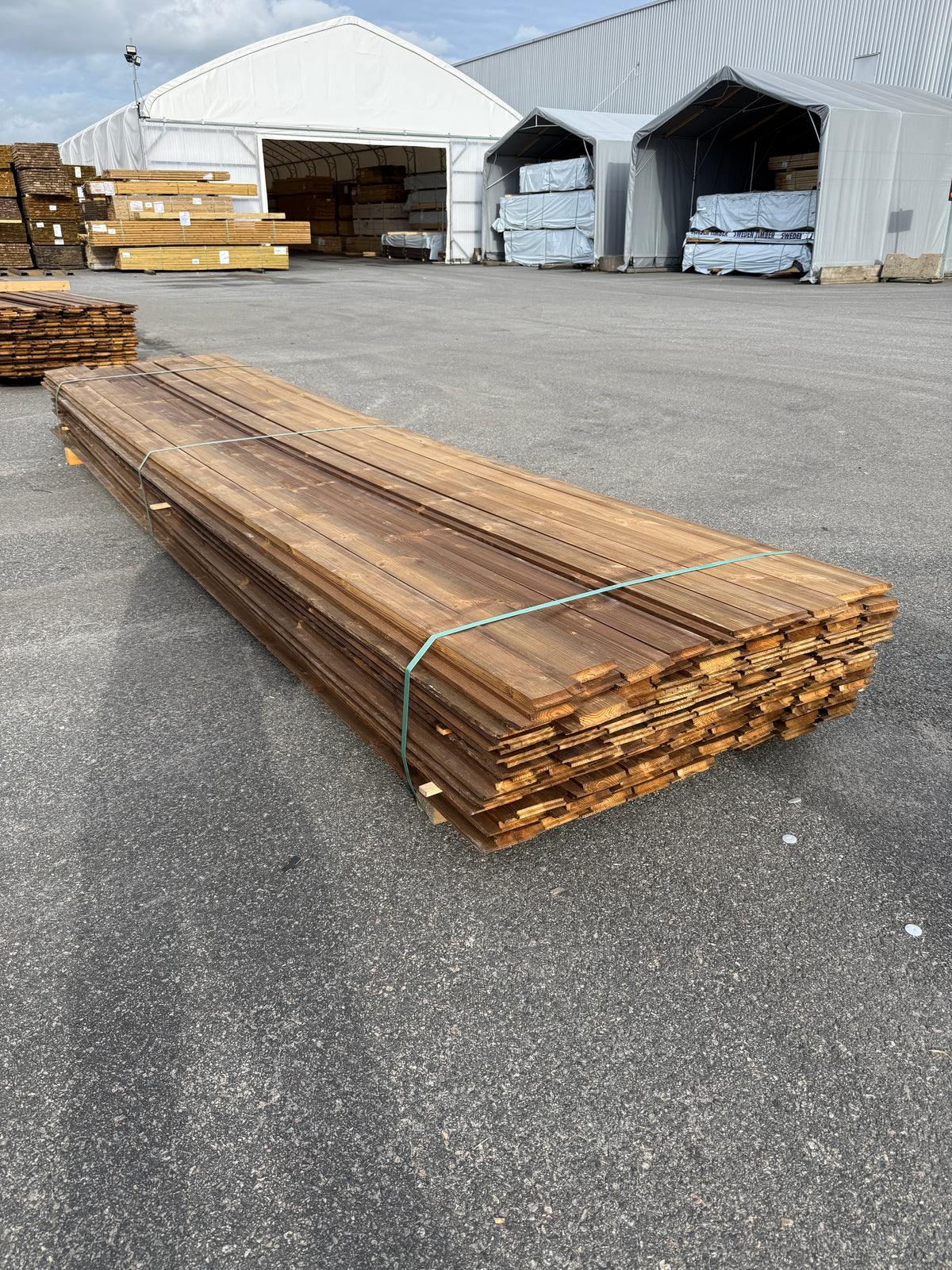 Parti Kebony Ytterpanel 22×120 mm, 4,10 m – 115 st
