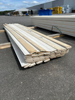 Paket Enkelfas Ändspont 22x120mm 65st 5.40m Grundmålad