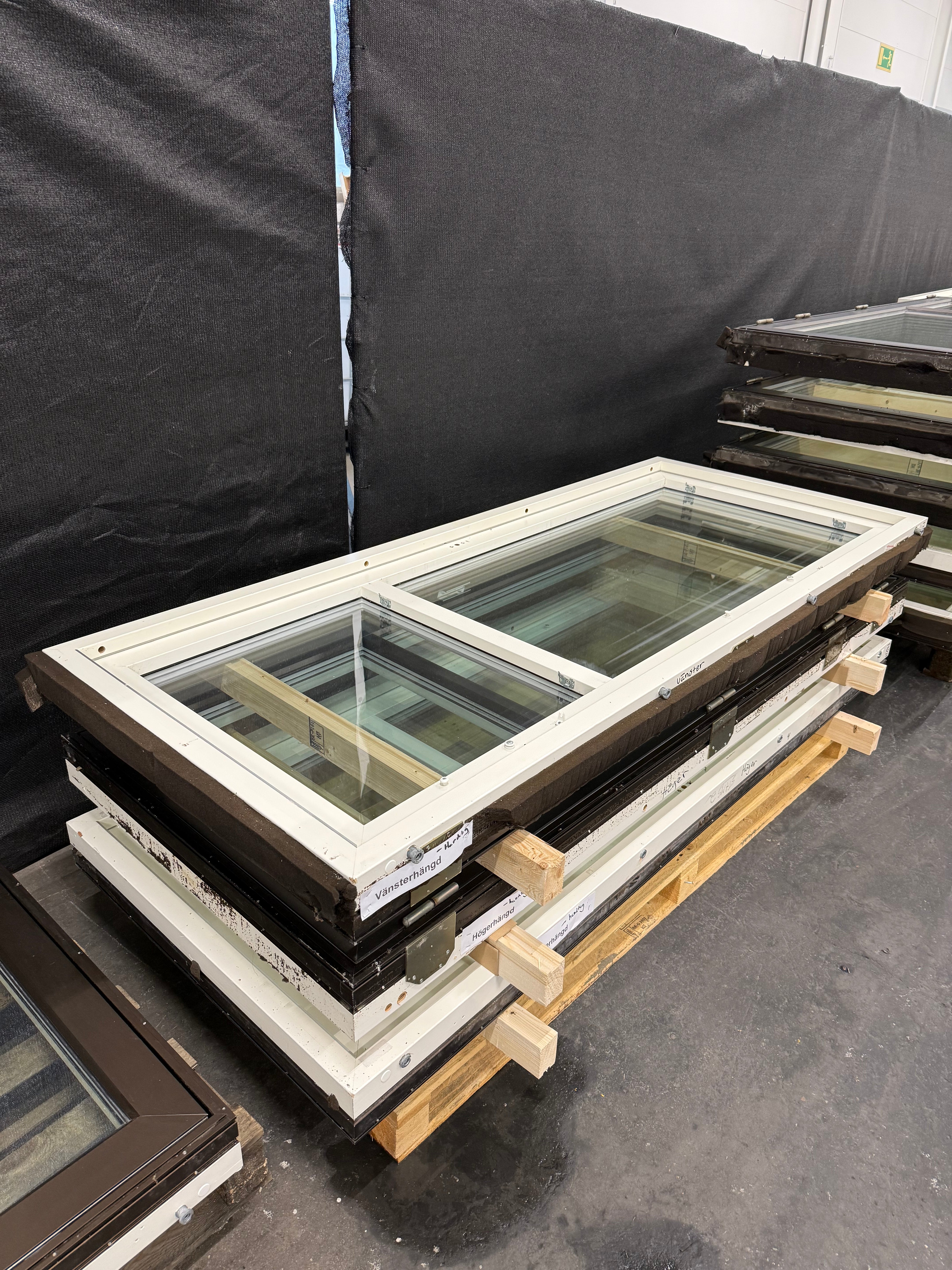 Begagnad Altandörr Glas (Utan handtag) (Bra skick)