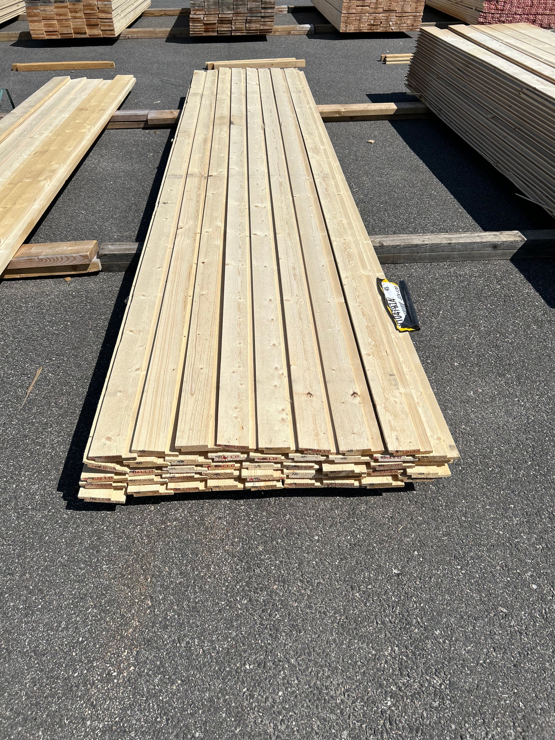 Paket Elingepanel 22x120mm 4.50m 44st Obehandlad
