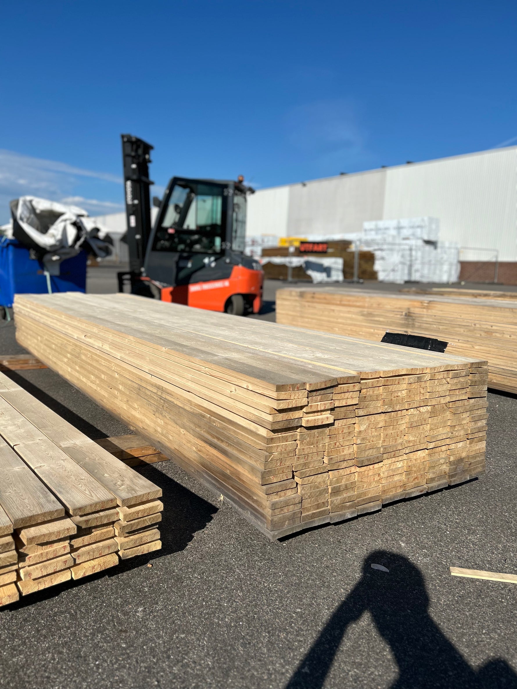 Paket Finsågade Brädor 22x120mm, 180st 4.20m- Väderbitet