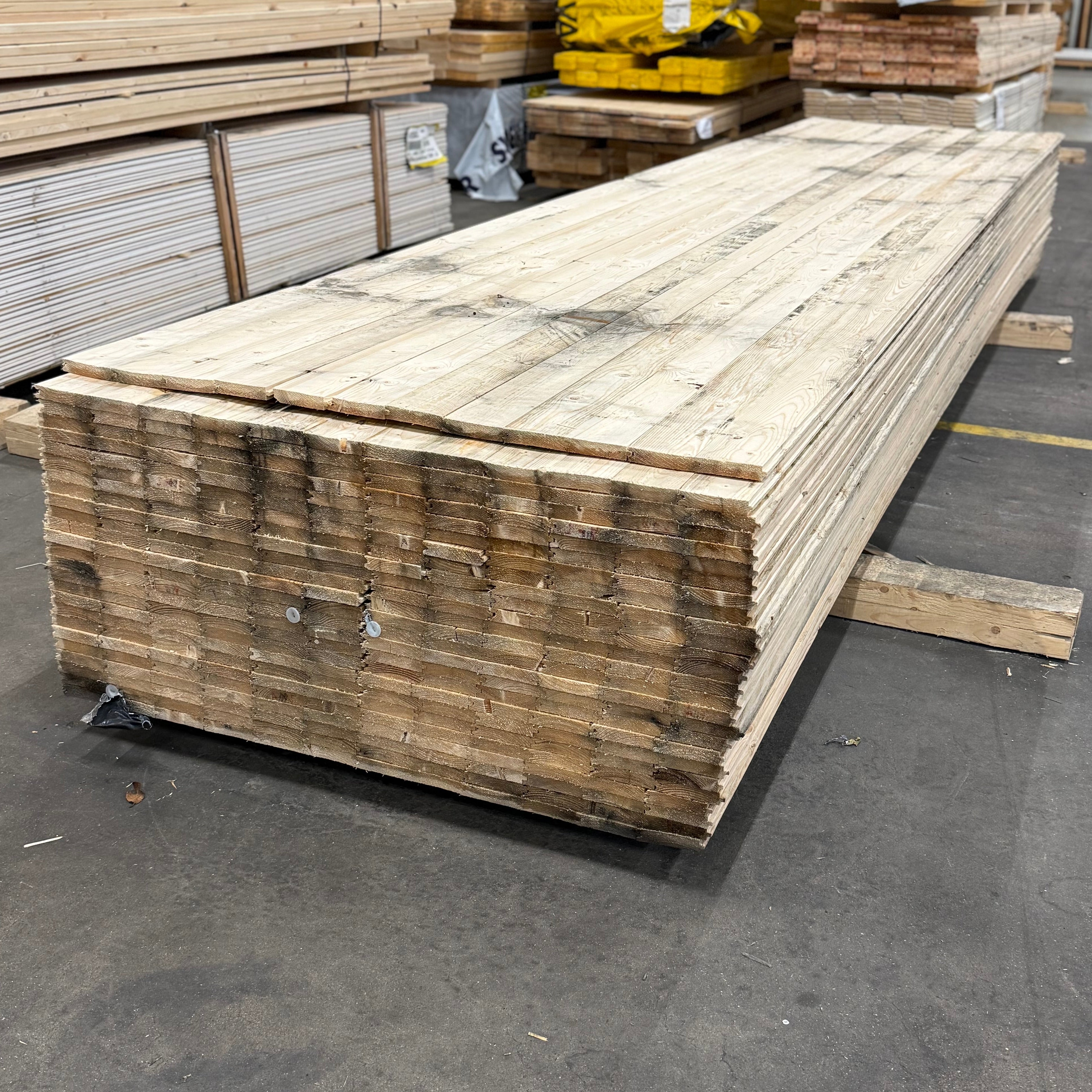 Paket Råspontluckor 20mm- 5.40m 52st (Mögligt)