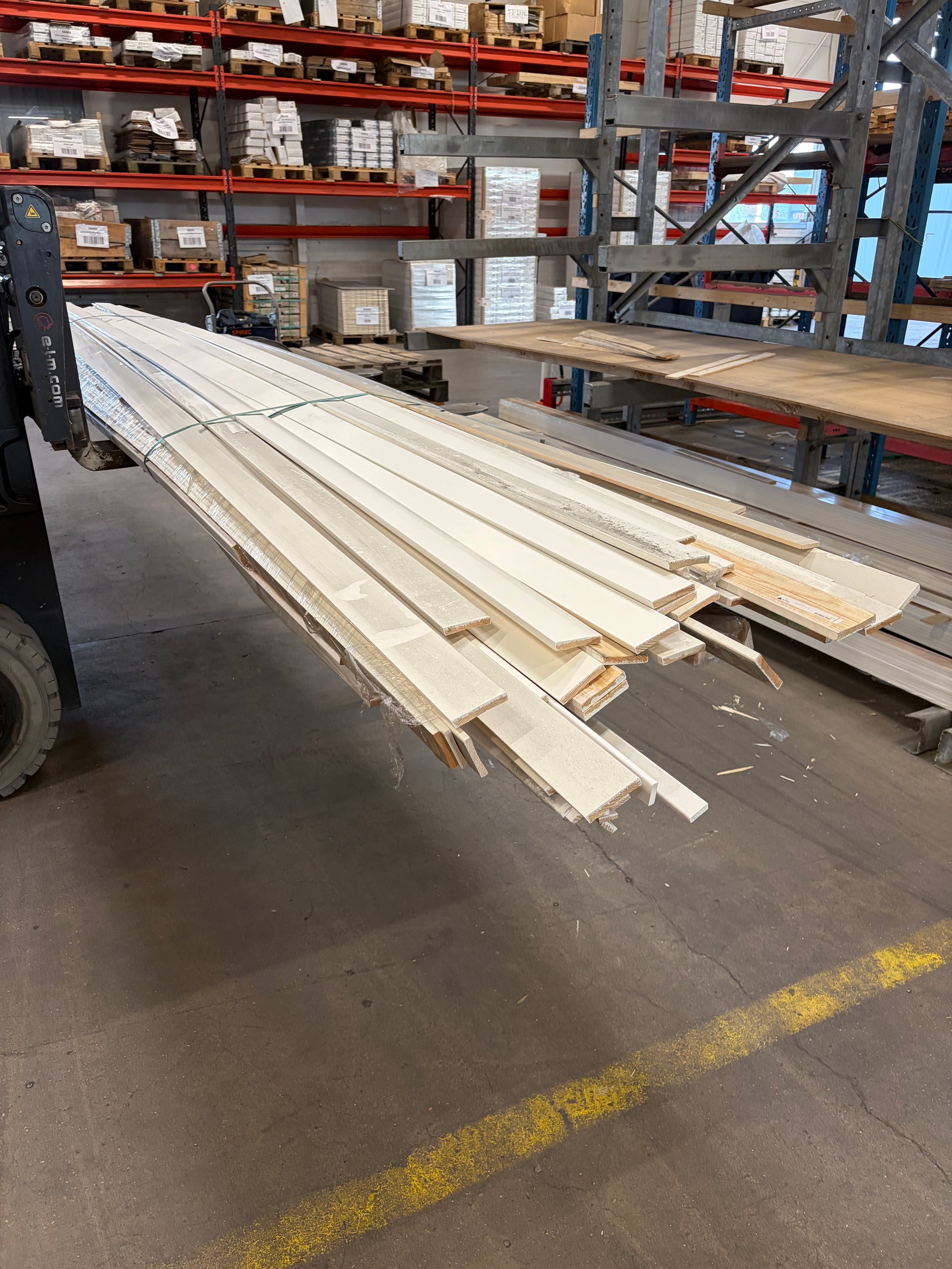 Parti lister blandade dimensioner