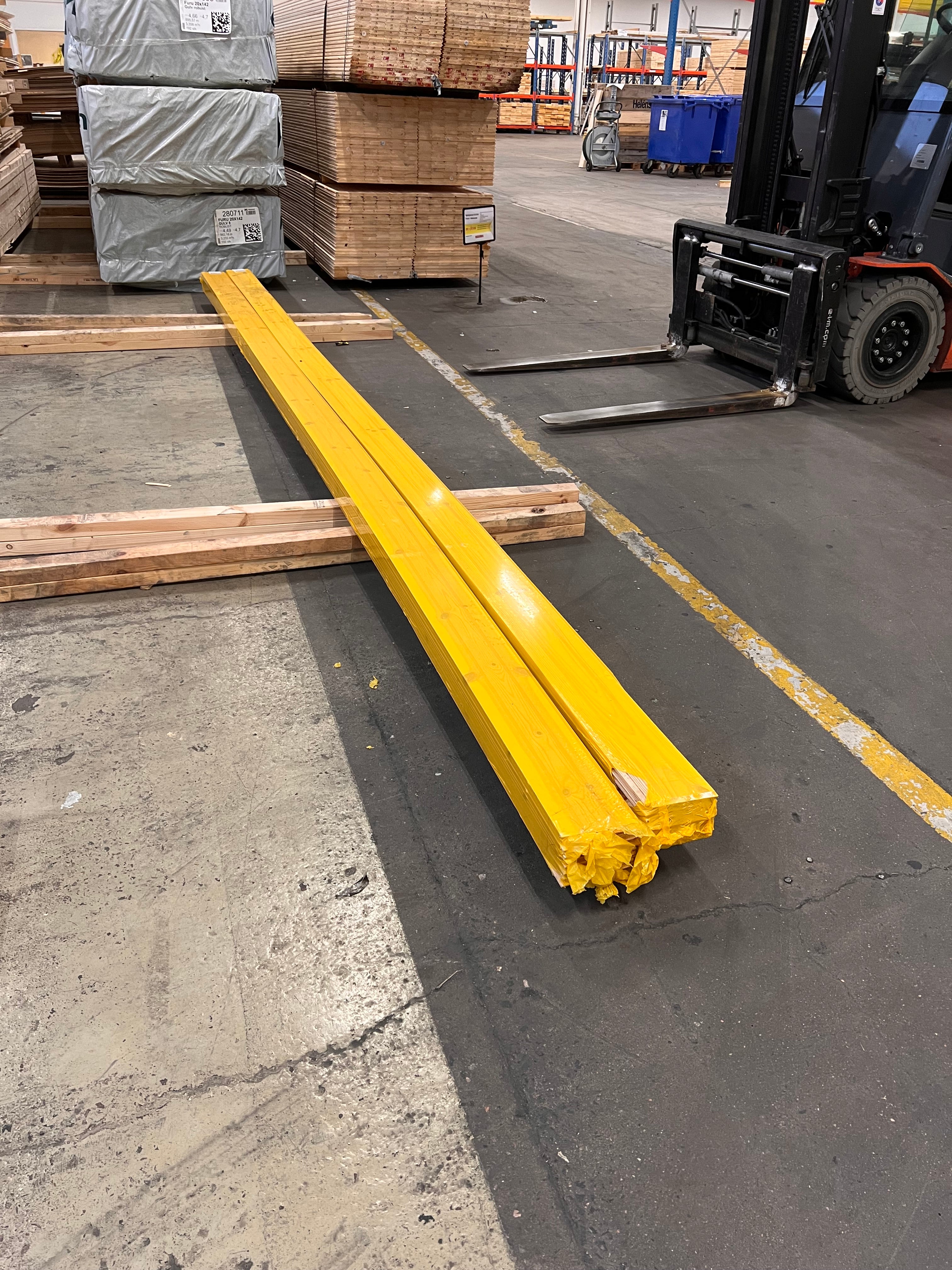 Paket Spårpanel 13x145 furu - sekunda (obehandlad) 11,6 kvm