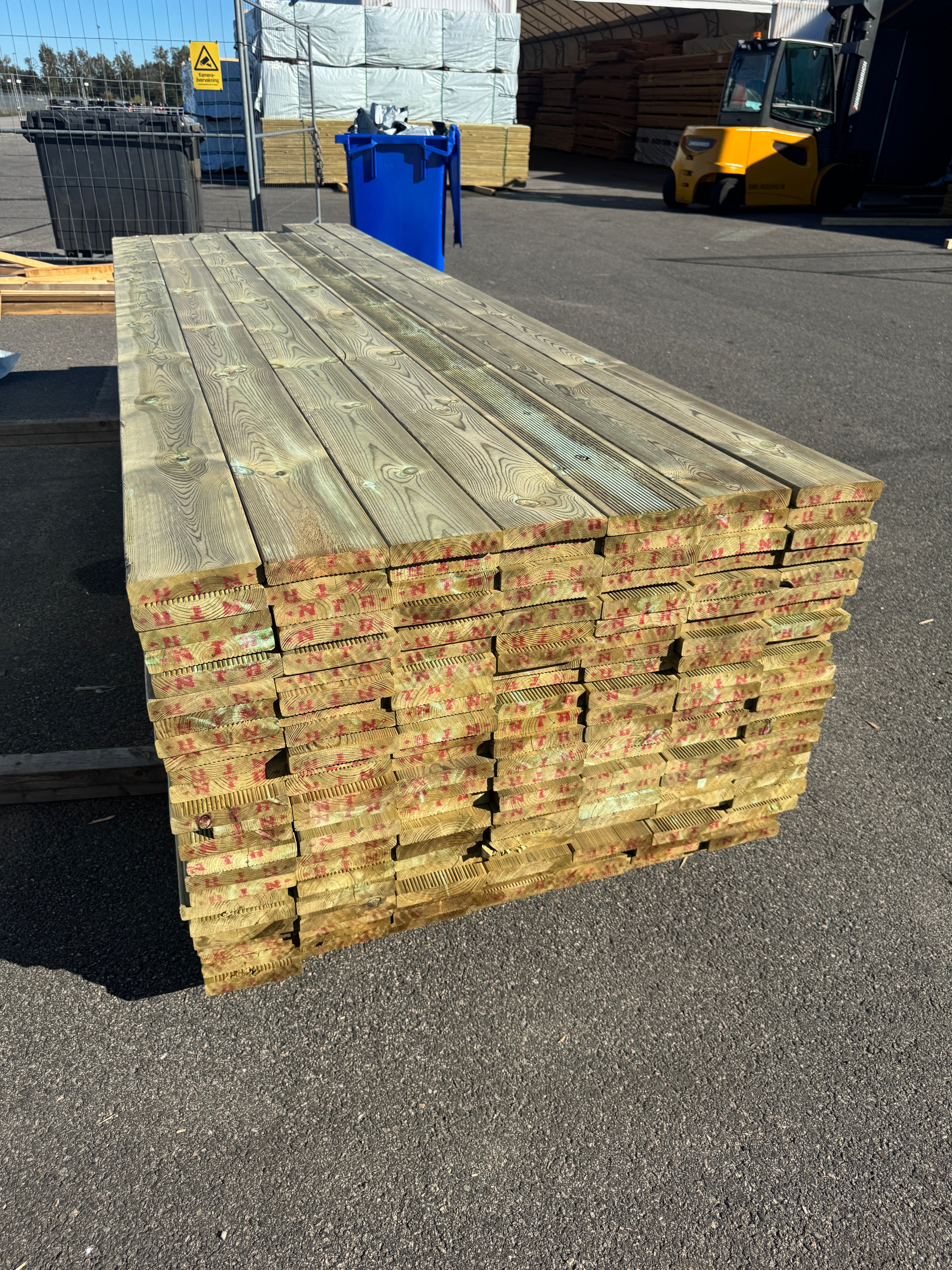Paket Rillad Trall 28x145mm – 168 st (3,30–3,60 m, furu, NTR AB, B-sort)