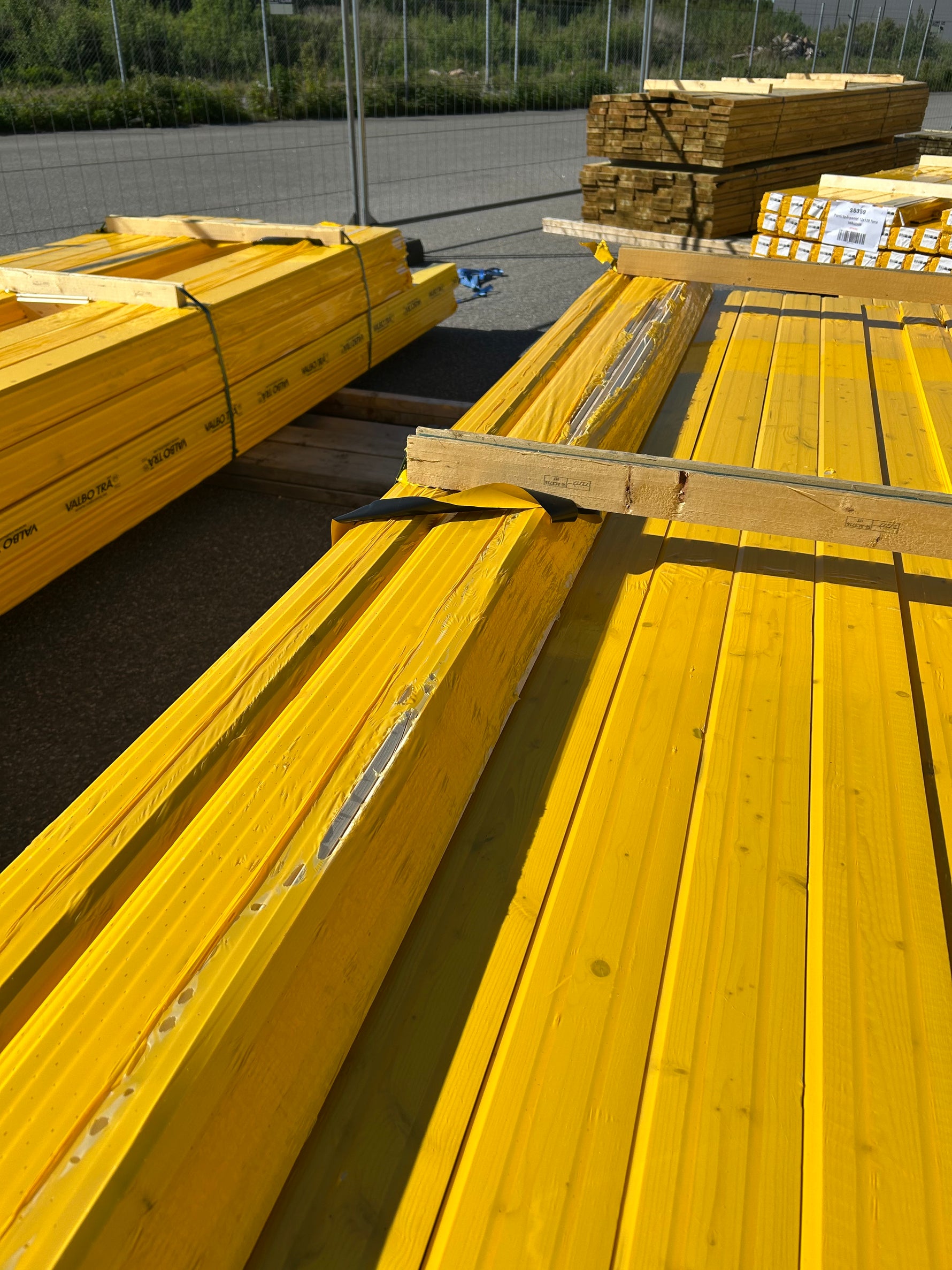 Paket Spårpanel 13x95mm Gran, 164kvm 3.58–5.38m (Sekunda)
