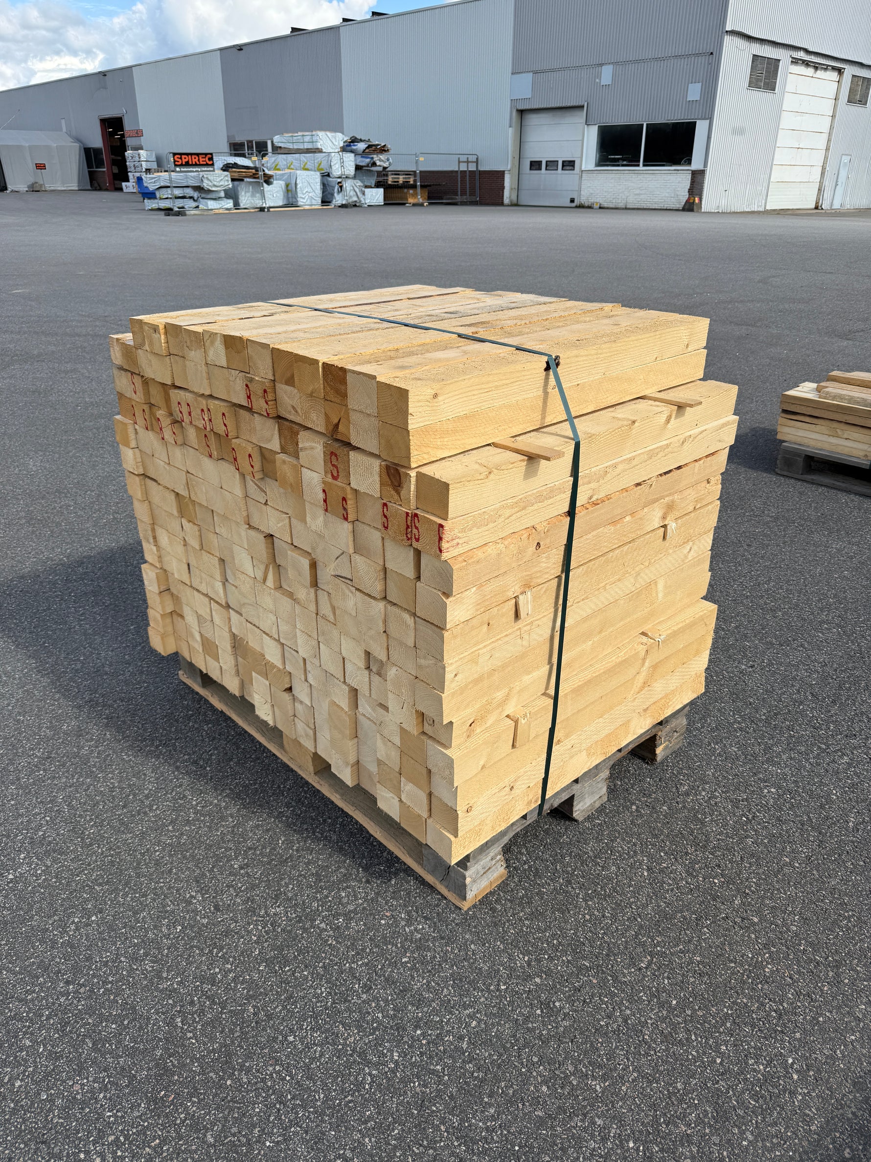 Paket Stolpar 65x75mm 90cm- 206st