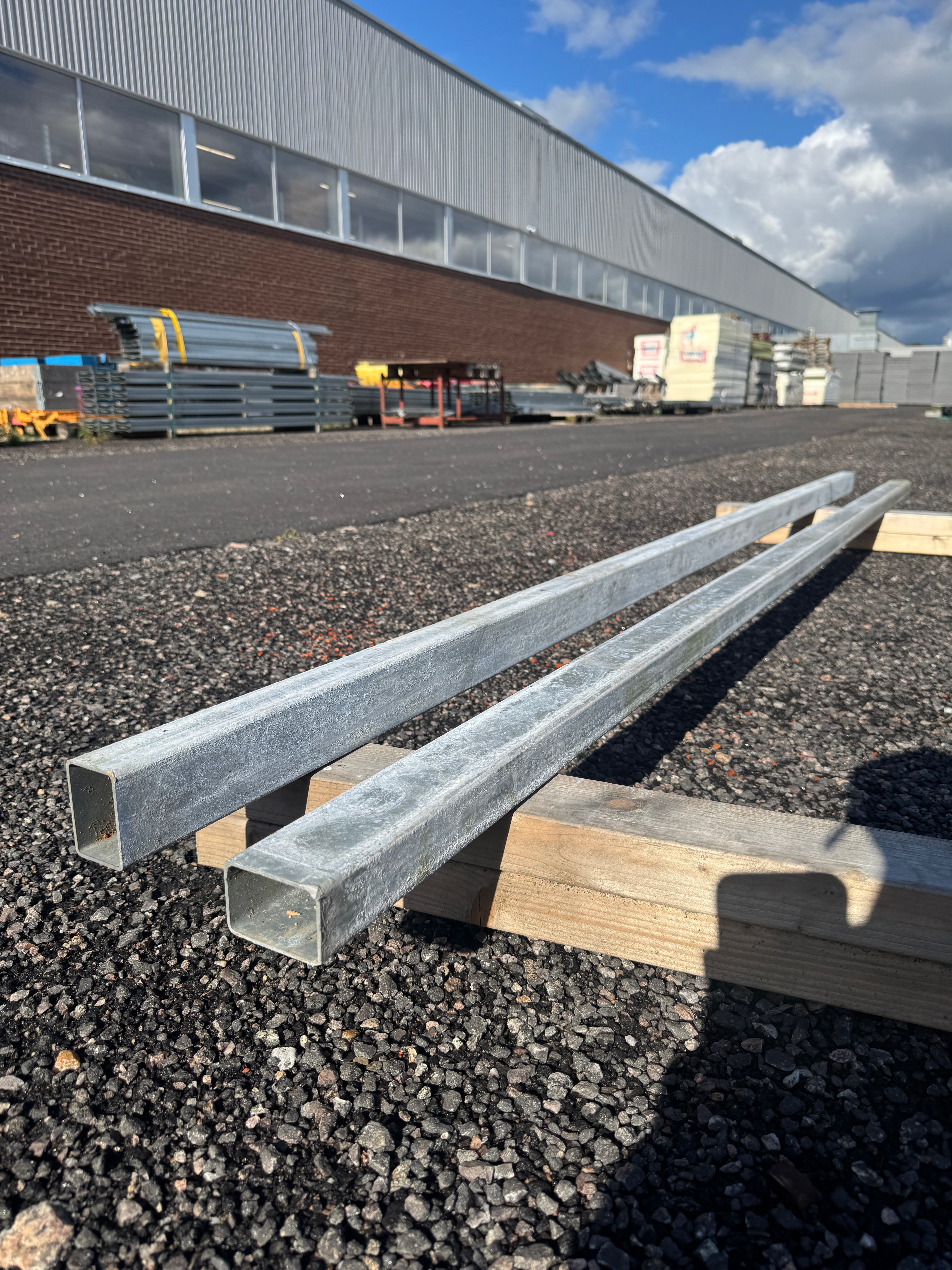 Stängselstolpe – Galvad 40x60mm 2.70m