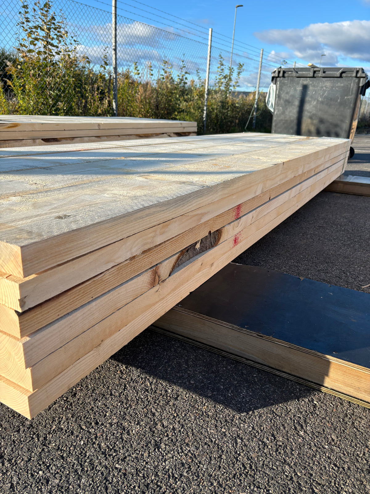 Paket Ohyvlade Reglar 47x248mm (3,30–3,60m) 24st Gran