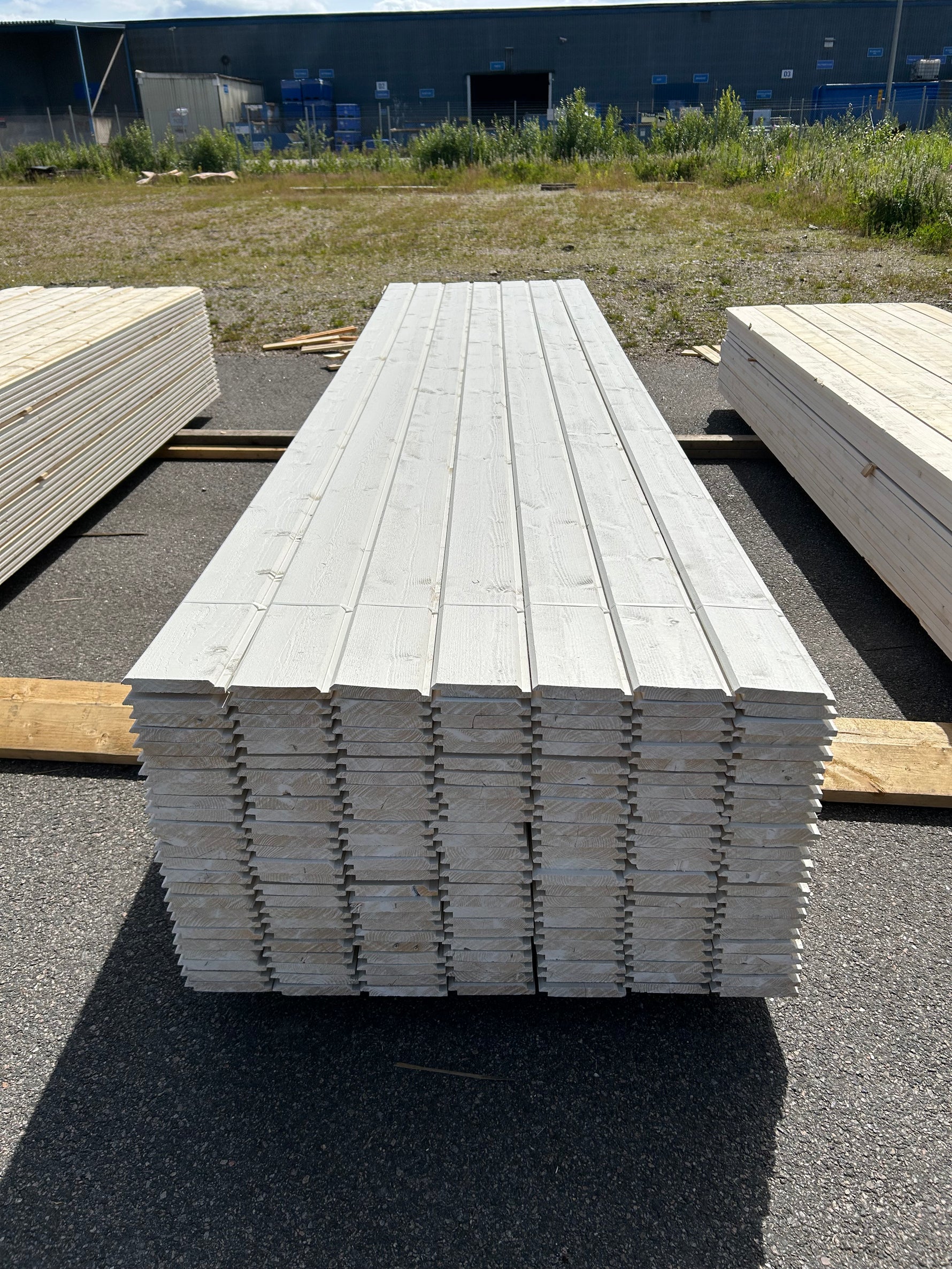Paket Dubbelfas Halvspont 22x145mm 4,20m 175st Mellanstruken