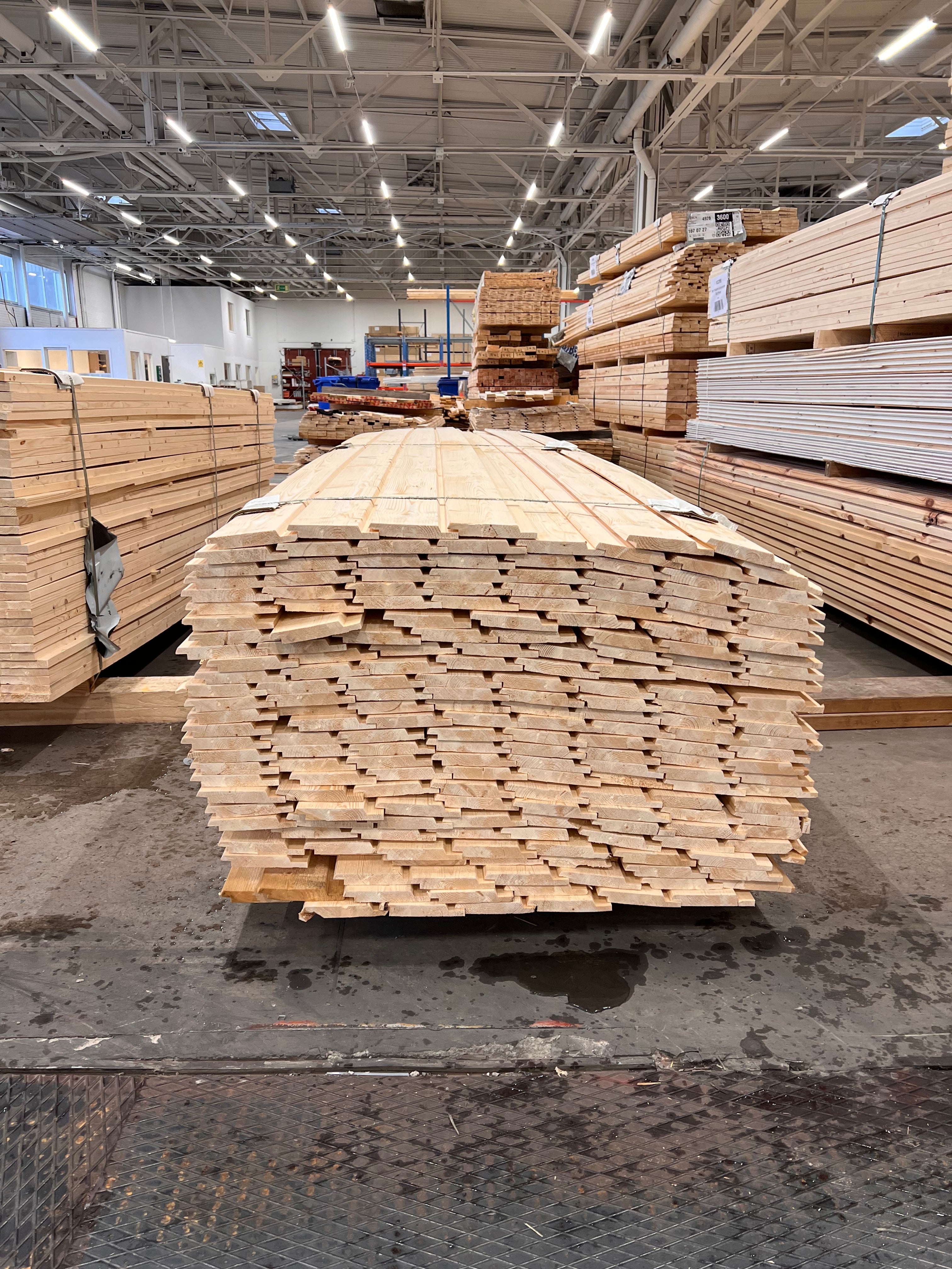 Paket Dubbelfasspont 22x145 180st 4,80m (B-Sortering)