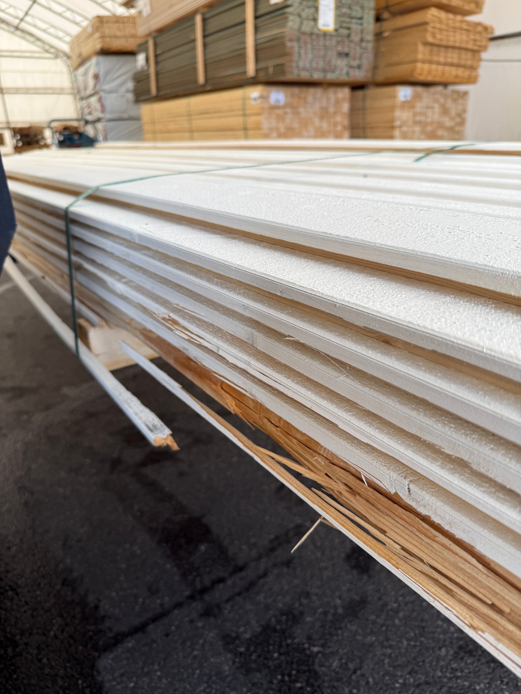 Paket Enkelfasspont 22x120mm 4,80m 65st Grundmålad
