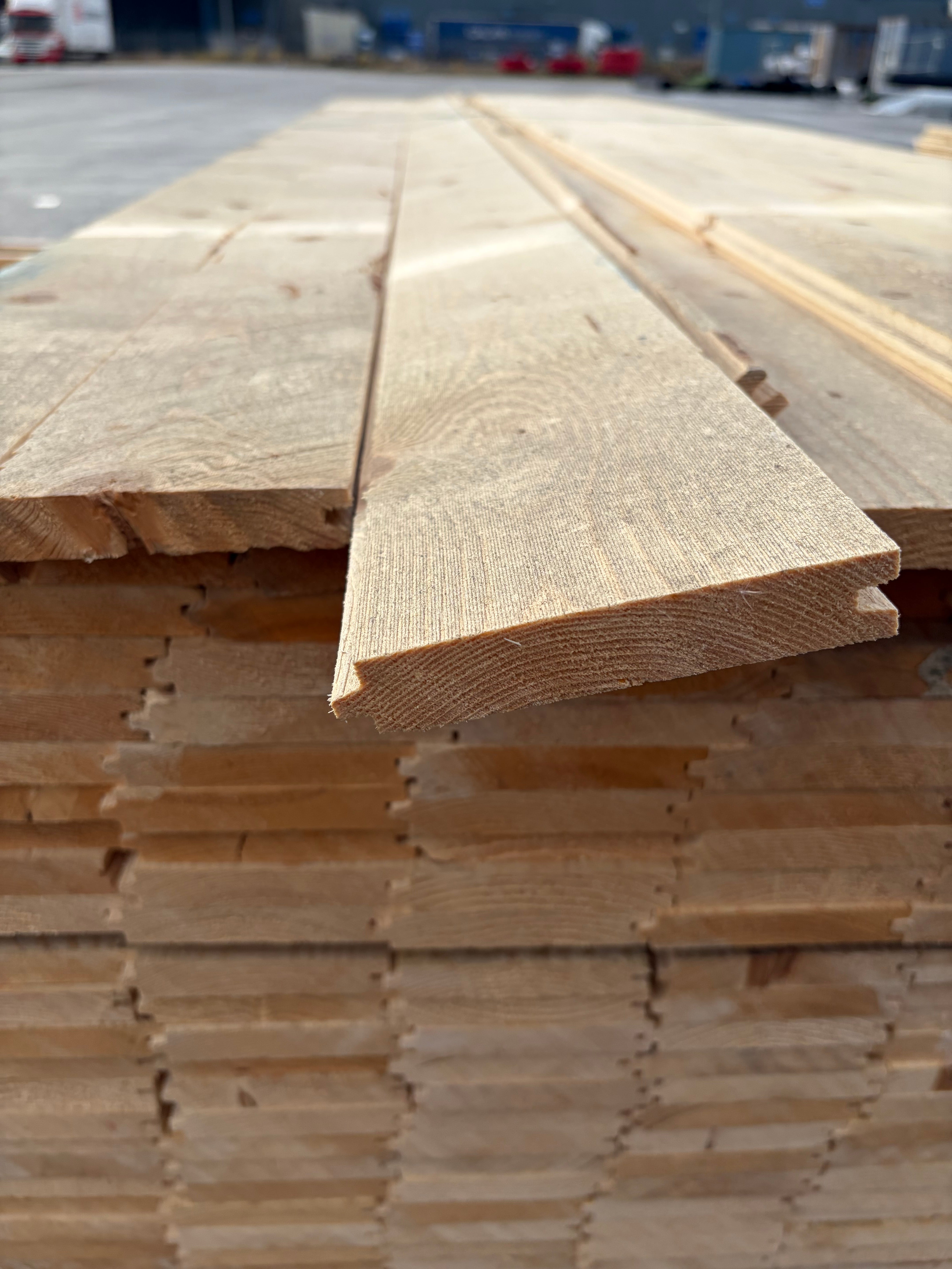 Paket Råspont 20x120 3,3 m 254 st