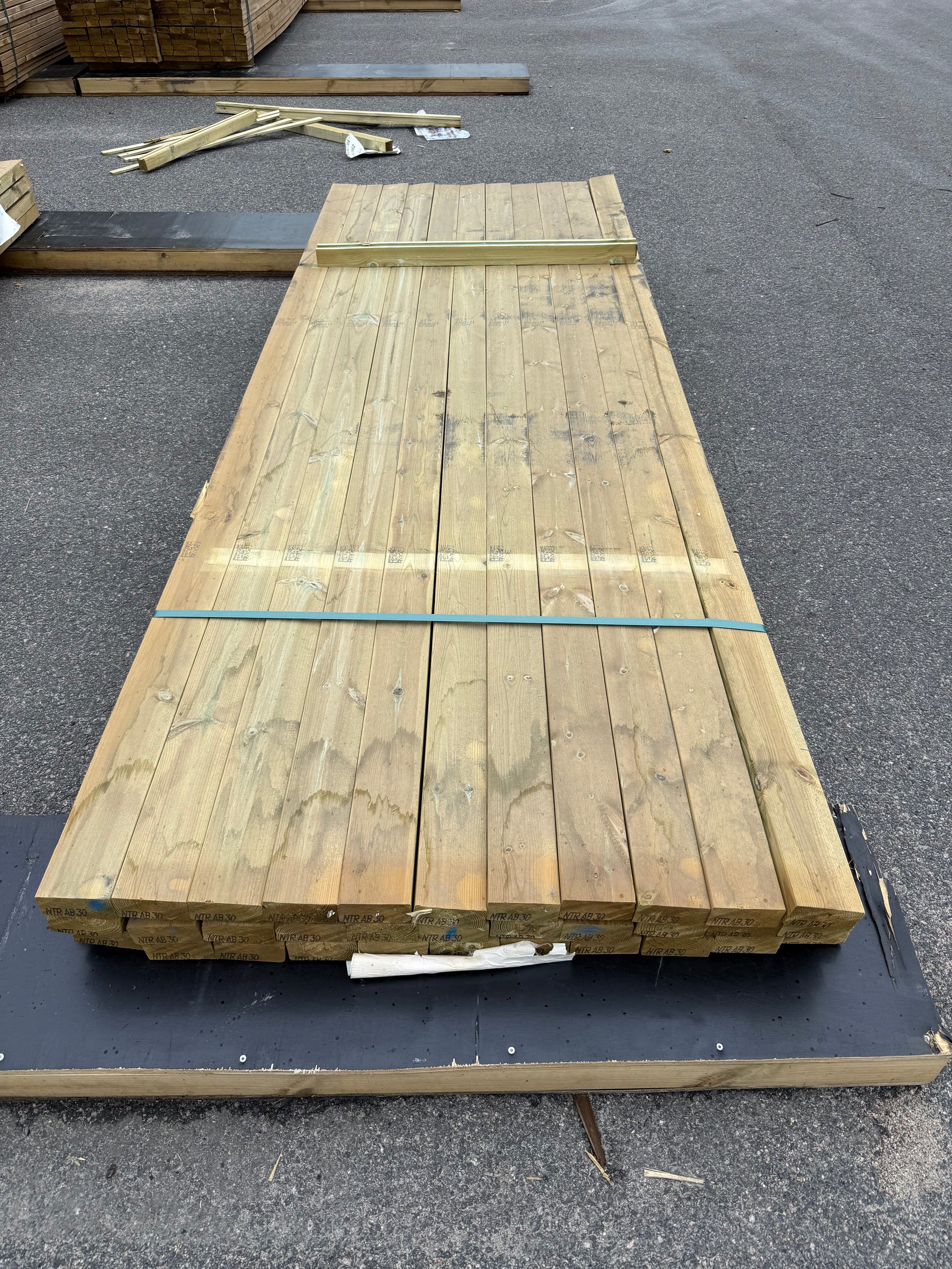 Paket Tryckimpregnerade Reglar 45x95mm 3.0m 33st (NTR AB)