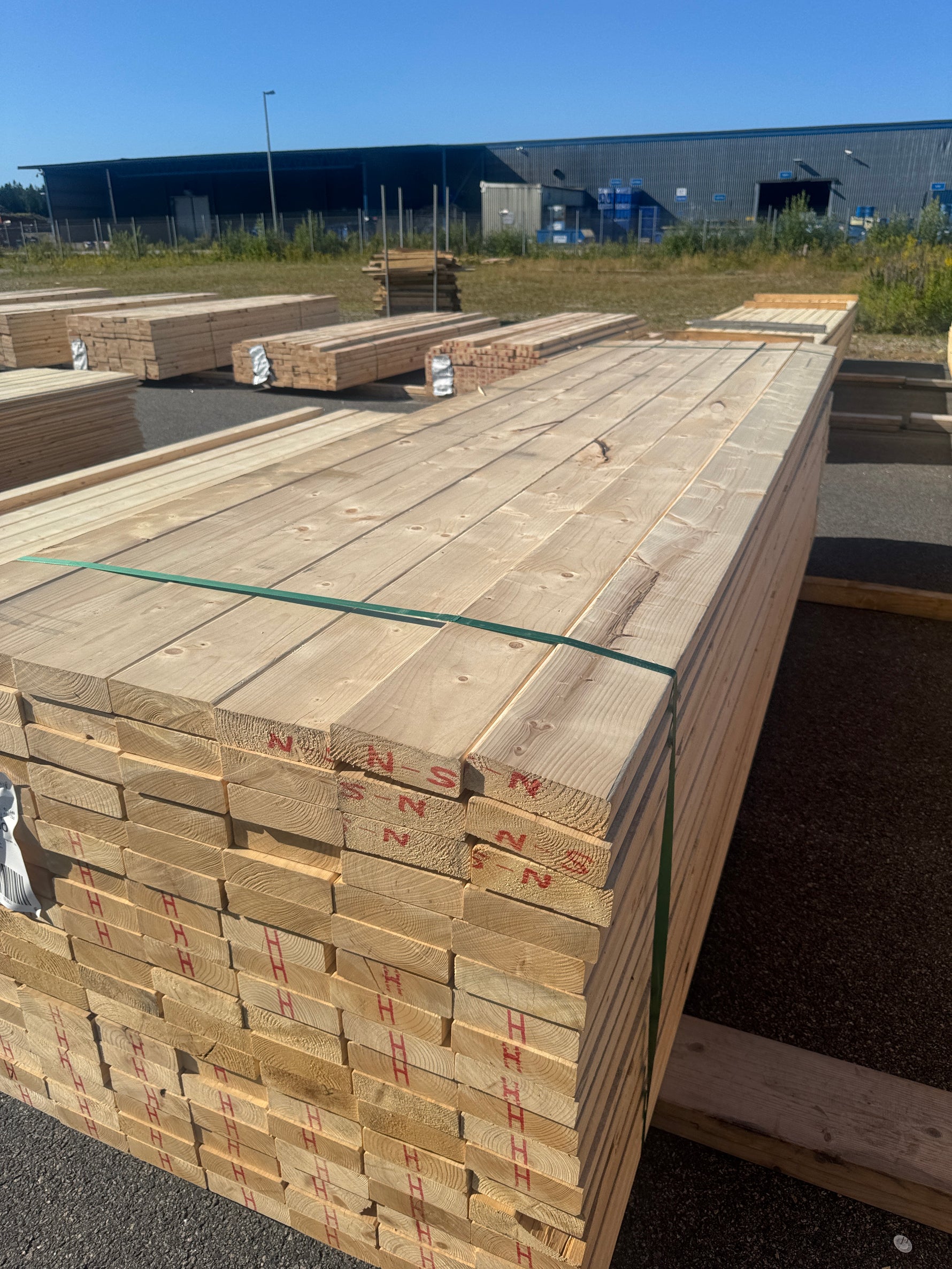 Paket Reglar 45x145mm 3,30-3,60m 126st