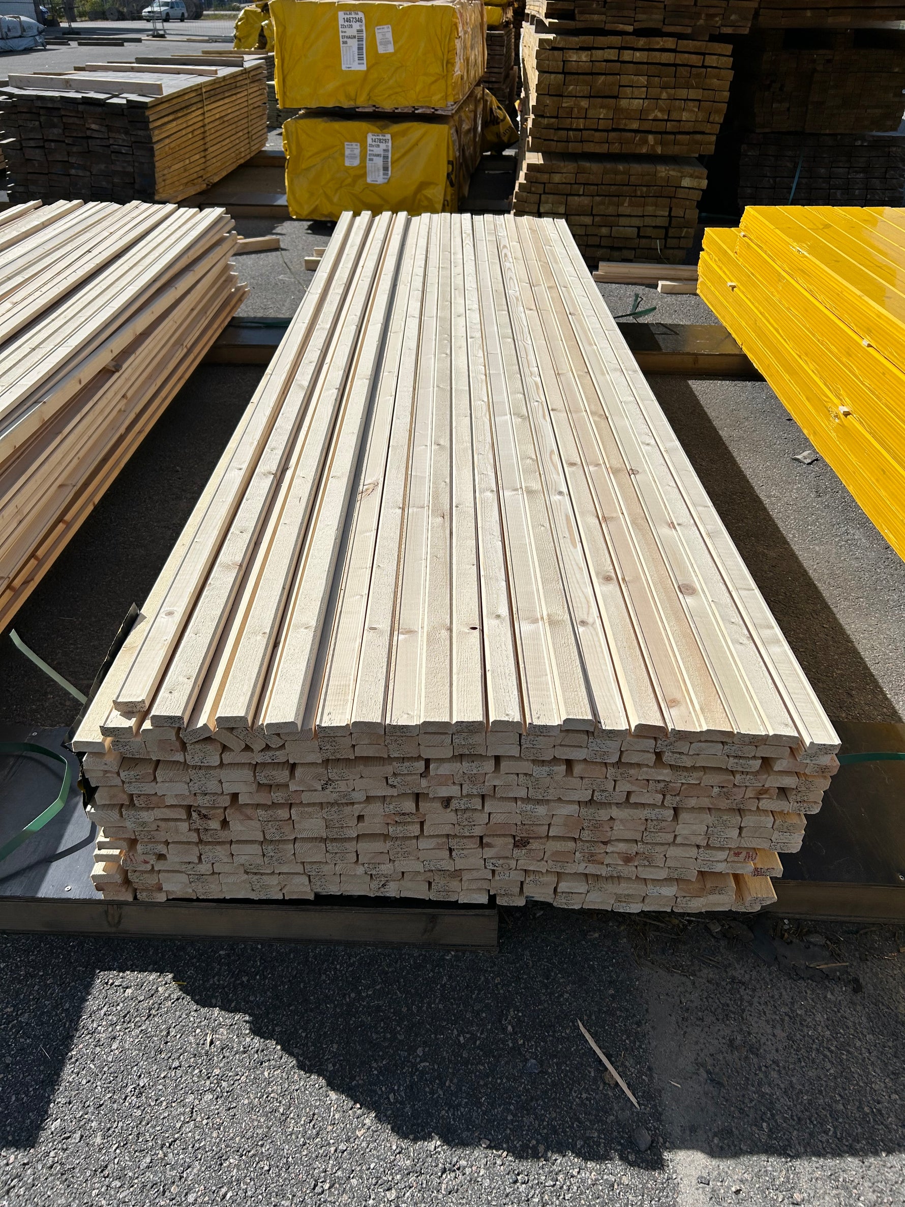 Parti Lockläkt 22x45mm 3,60m 330st Obehandlade