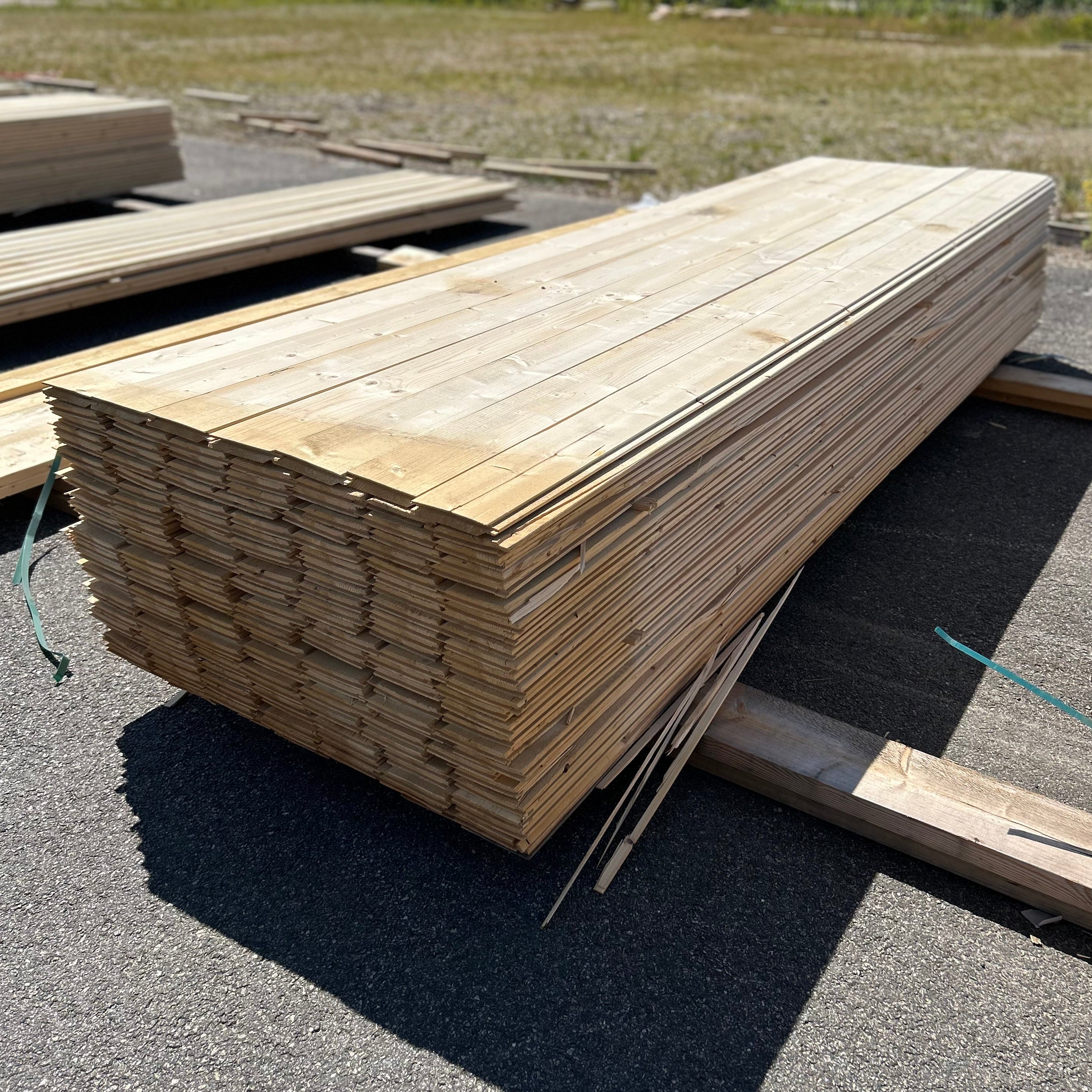 Paket Enkelfas Ändspont 22x145mm 175st 3.60m Obehandlade