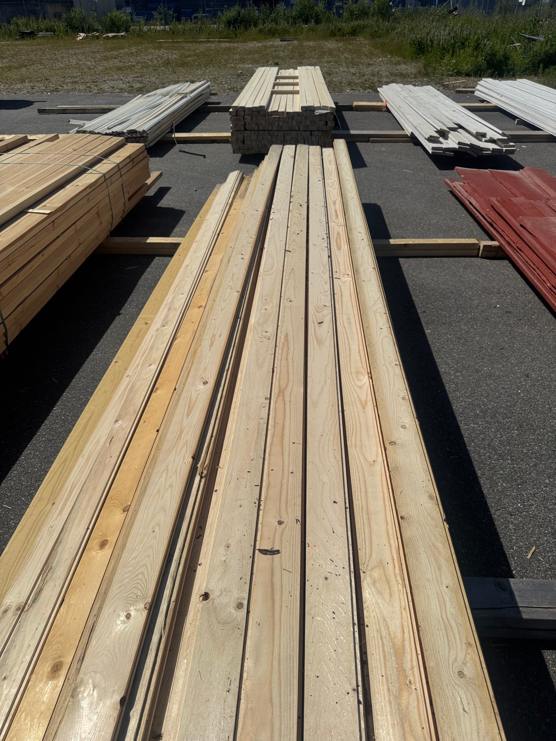 Paket Råspont 20x95 mm, 145 st 4,80 m