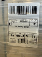 Klinker Metall Silver – 60x120mm Såg (1,44kvm/ Pkt)